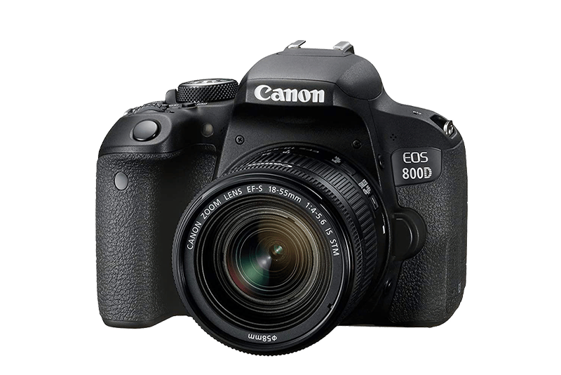 Canon EOS 800D SLR with 18-55 is STM Lens - Canon EOS 800D SLR