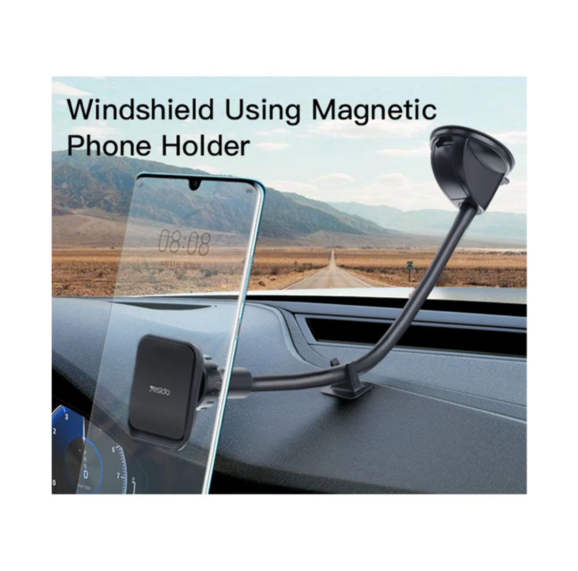 Yesido C109 Windshield Holder - Best Prices