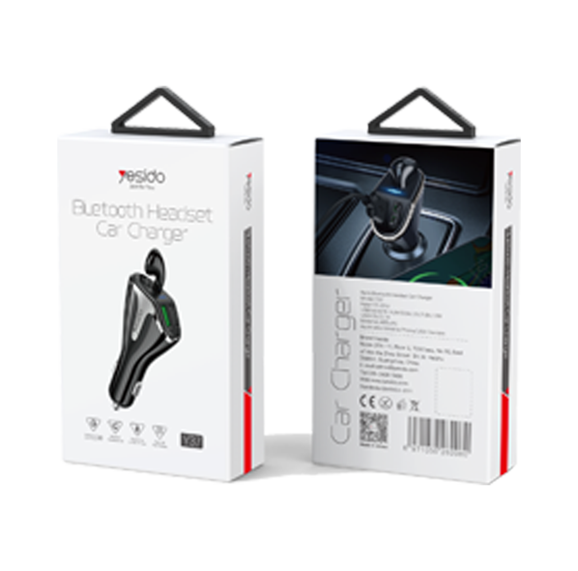 Yesido Y37 Bluetooth Headset Car Charger - Best Prices