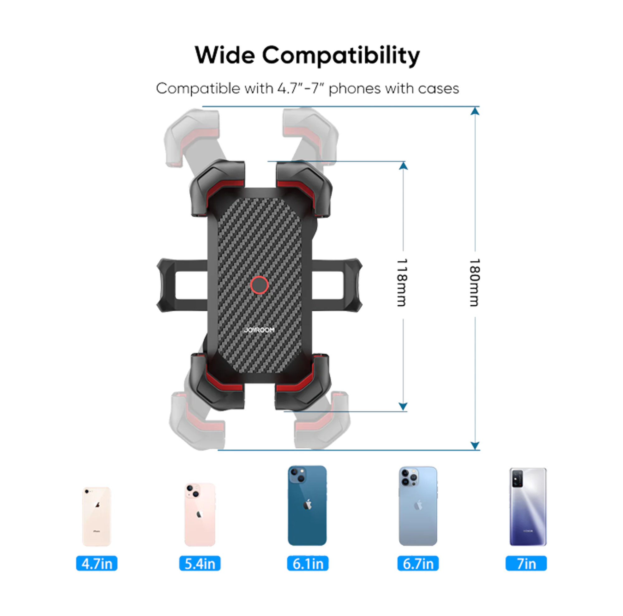JoyRoom JR-ZS288 Phone Mount for Motorcycle - Best Prices