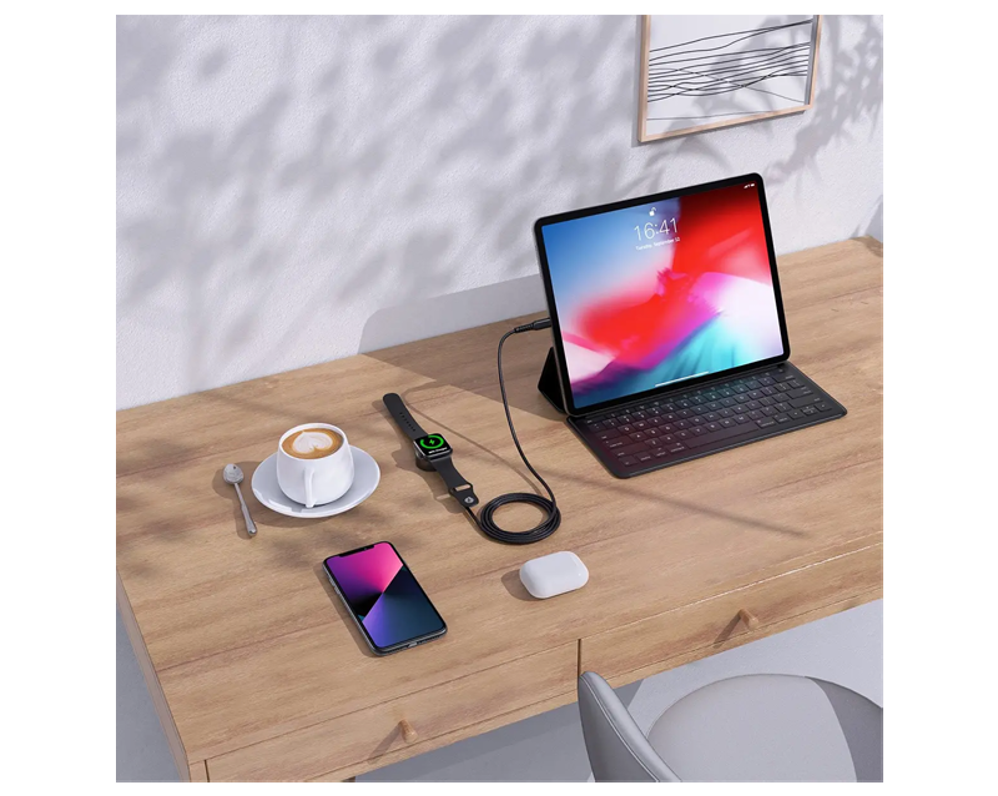 Choetech T319 Apple Watch Wireless Charger MFi 5W 1m - Best Prices