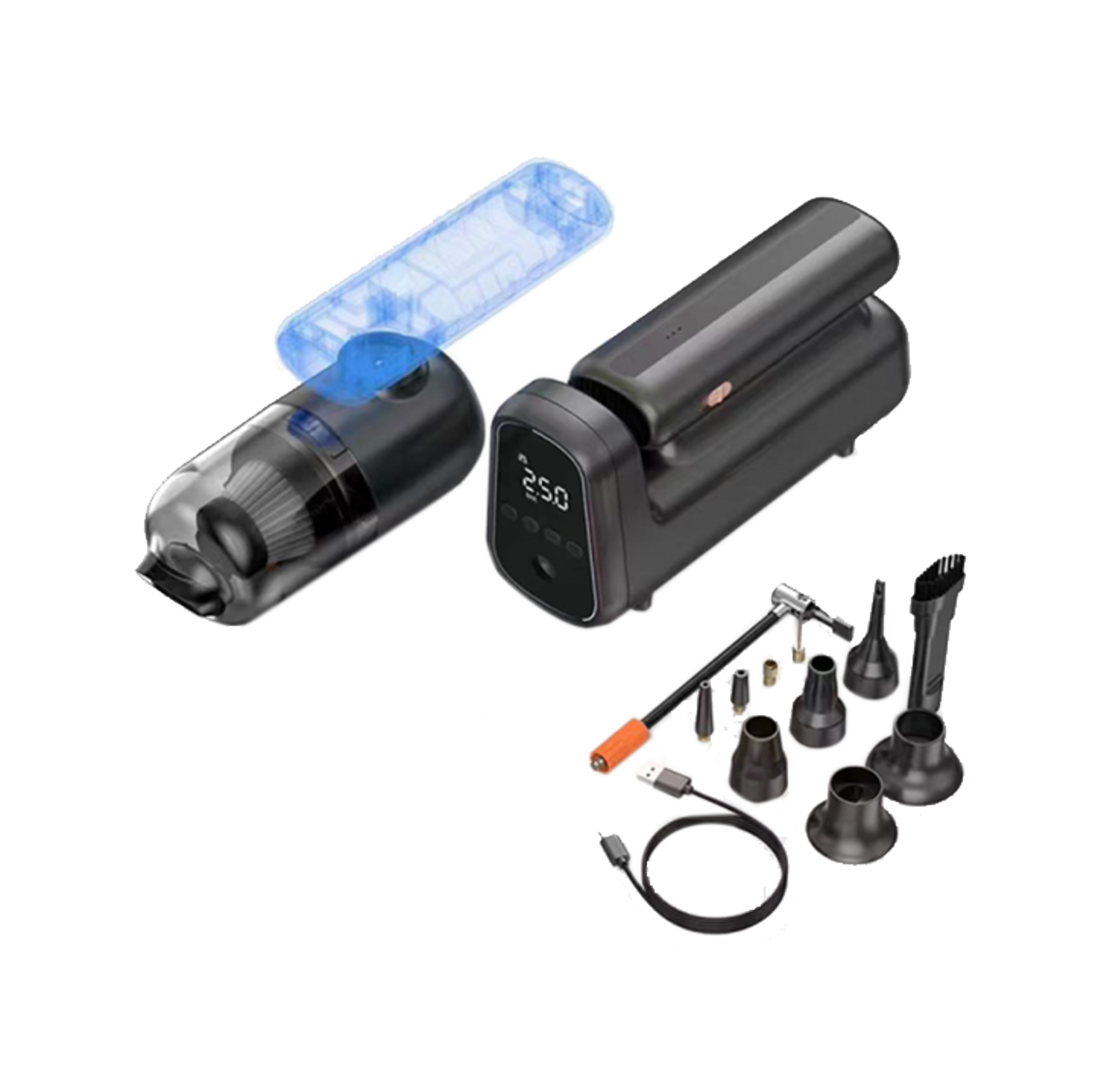 WiWU Wi-AI002 Multifunctional 5 in 1 Inflatable Pumps 50W 4,000mAh - Best Prices