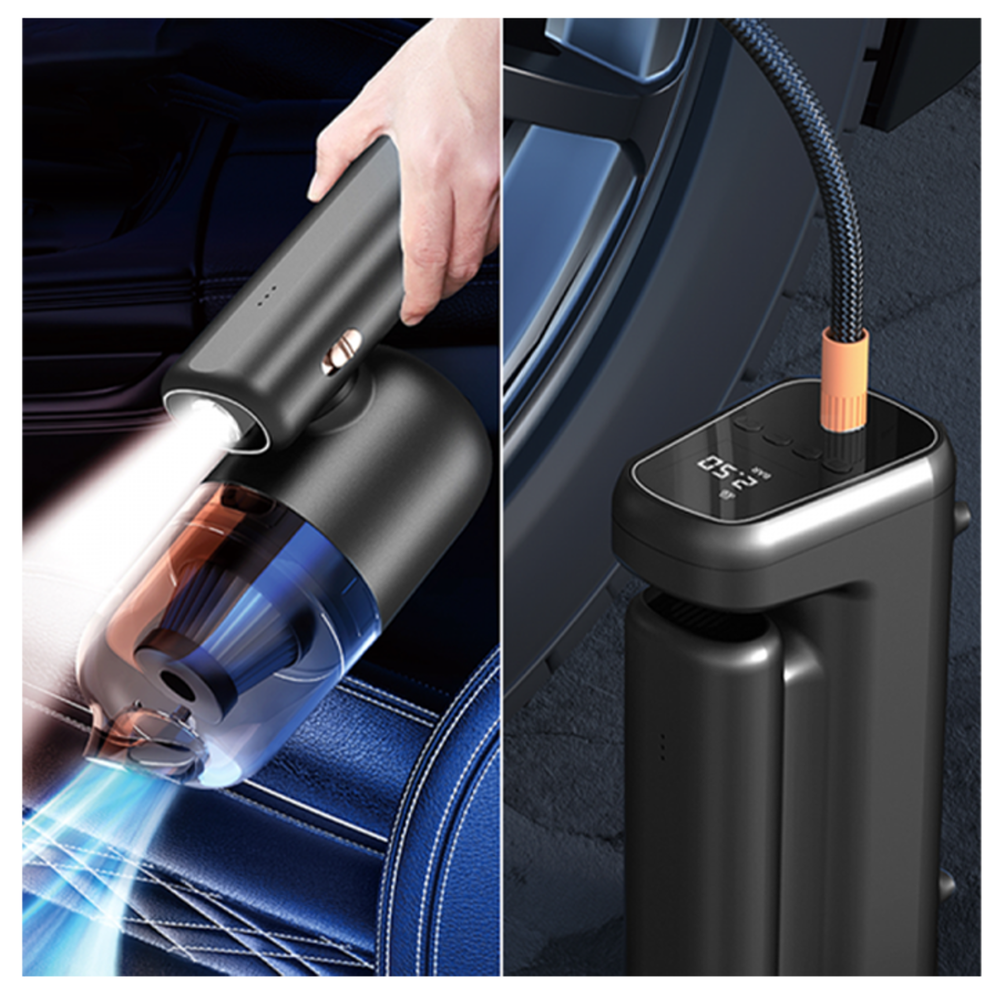 WiWU Wi-AI002 Multifunctional 5 in 1 Inflatable Pumps 50W 4,000mAh - Best Prices