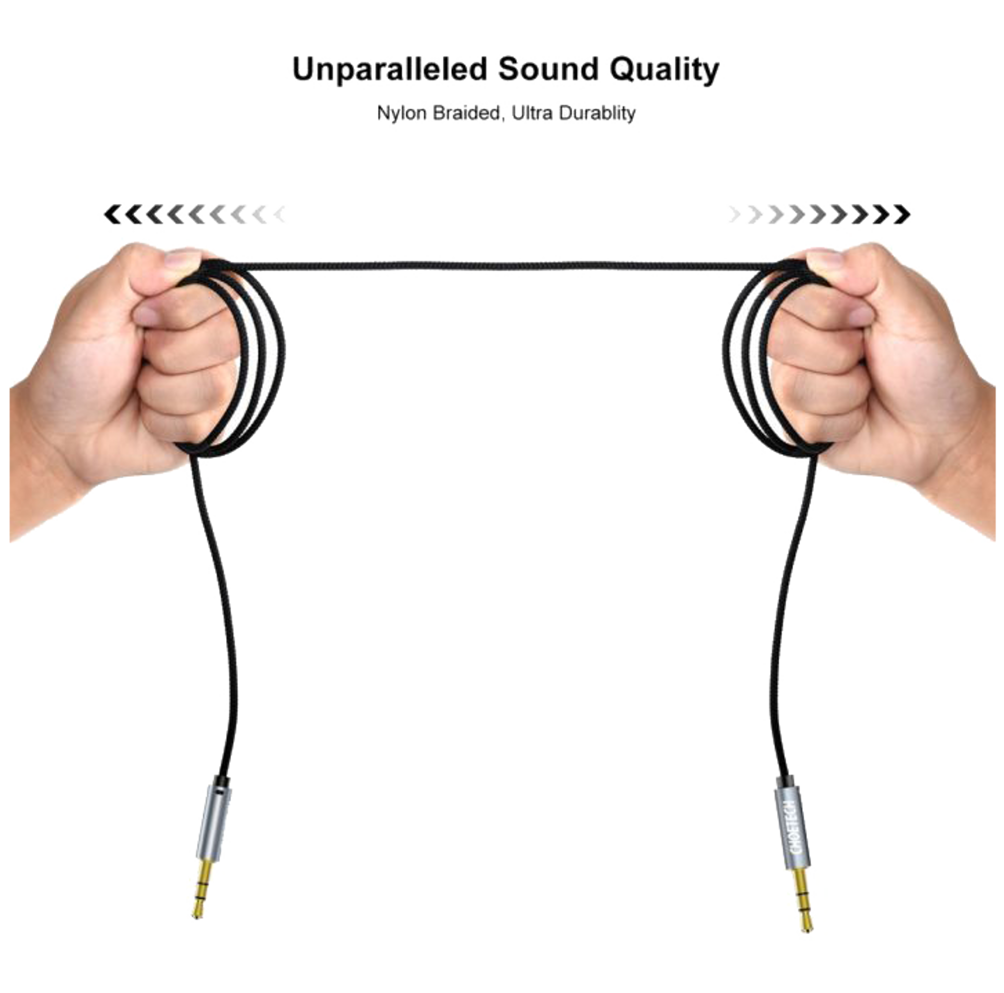 Choetech 3.5mm Auxiliary Audio Cable Gold-Plated 1.2m - Best Prices