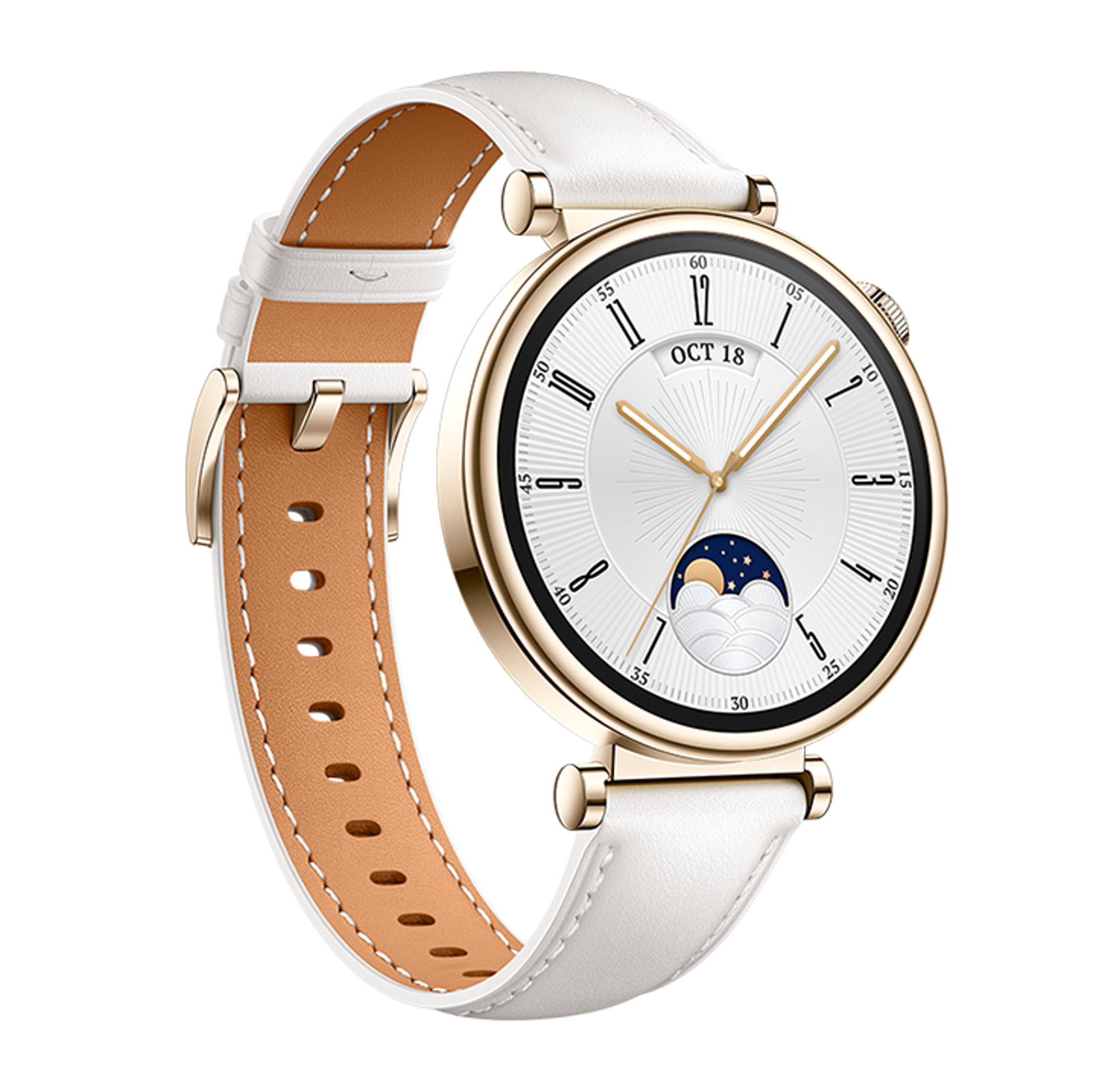 Huawei Watch GT4 41mm White Leather Strap - Best Prices
