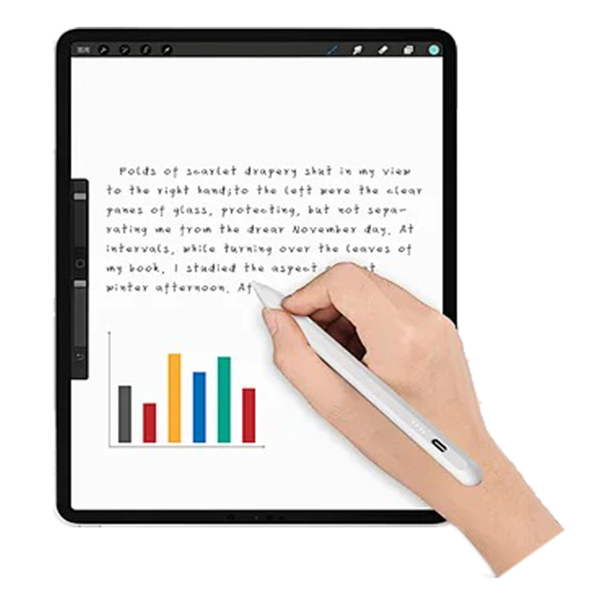 ويوو قلم لجهاز iPad بشاشة تعمل باللمس بالسعة - أفضل سعر