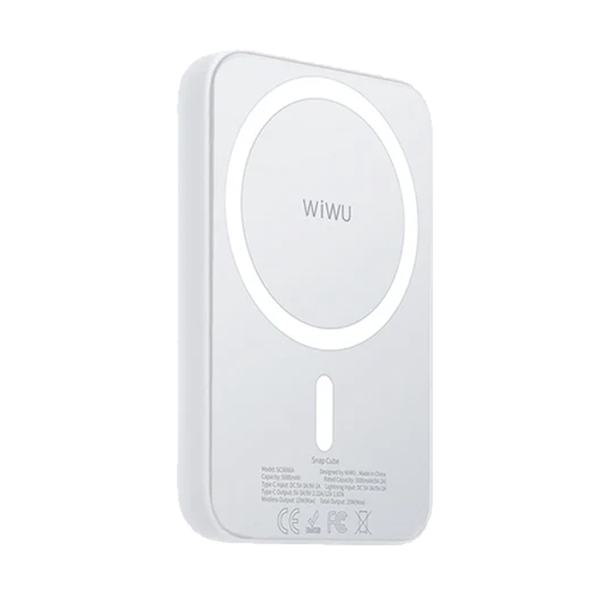 WiWU Snap Cube Magnetic Wireless Charging 5000mAh Power Bank - Best Prices