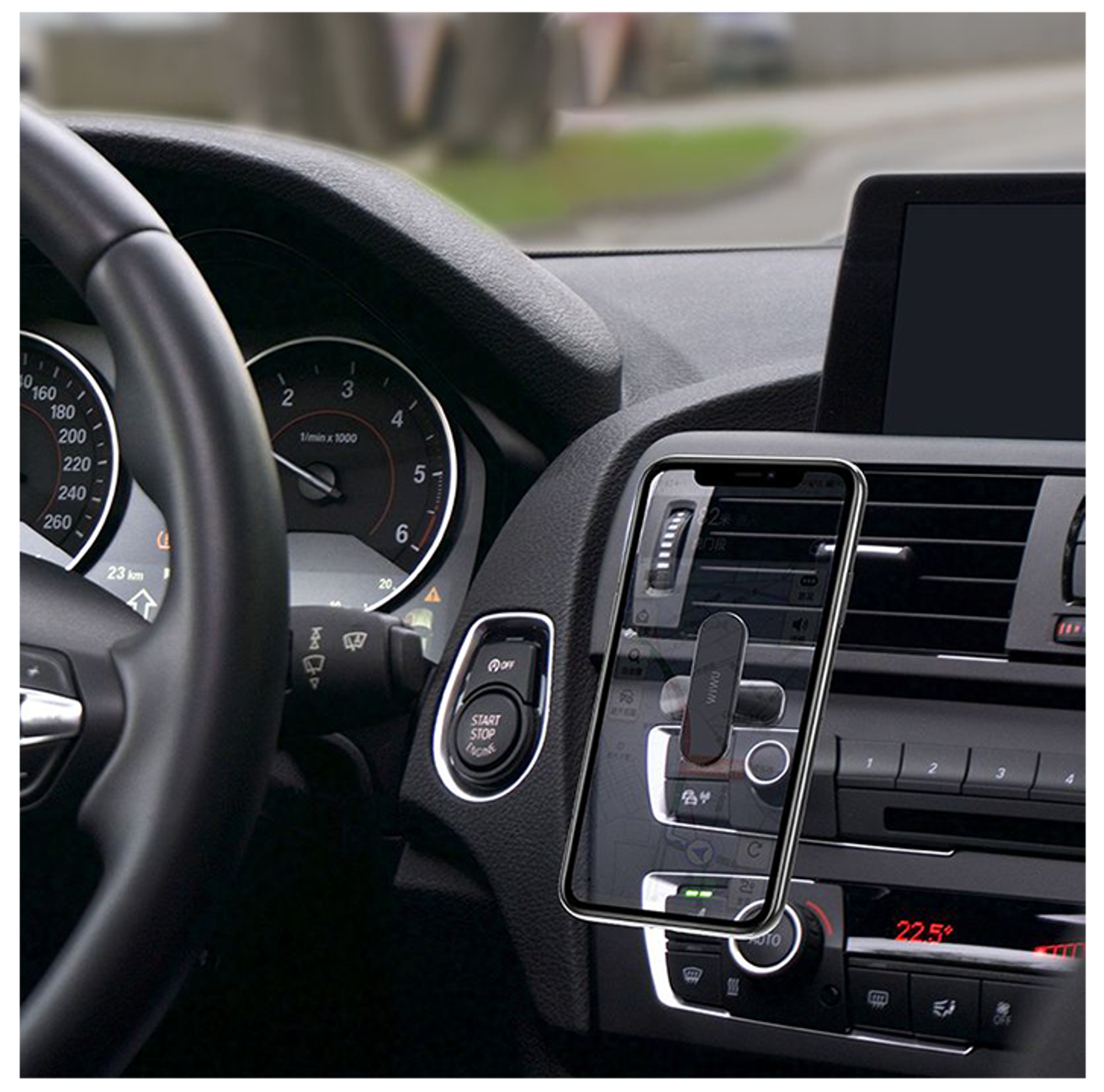 WiWU PL701 Lotto Vehicle Magnetic Suction Bracket - أفضل سعر