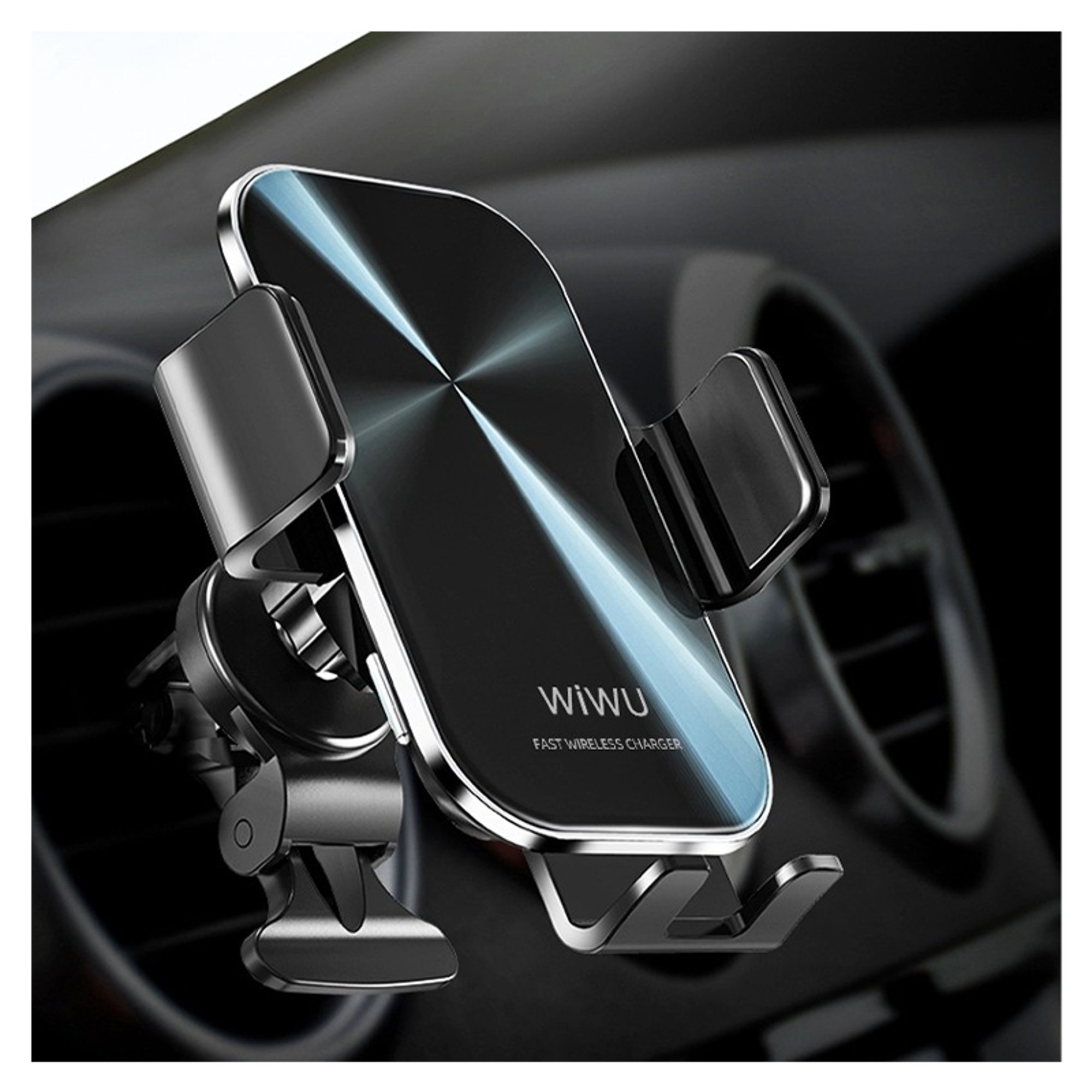 WiWU CH307 Liberator 15W Wireless Charging Car Mount - Best Prices