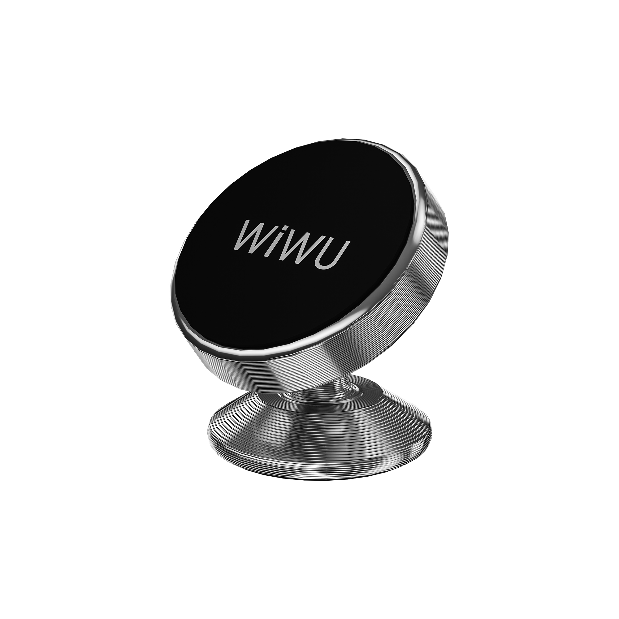 WiWU CH003 360 Degree Rotatable Magnetic Flat Floor Car Phone Holder - Best Prices