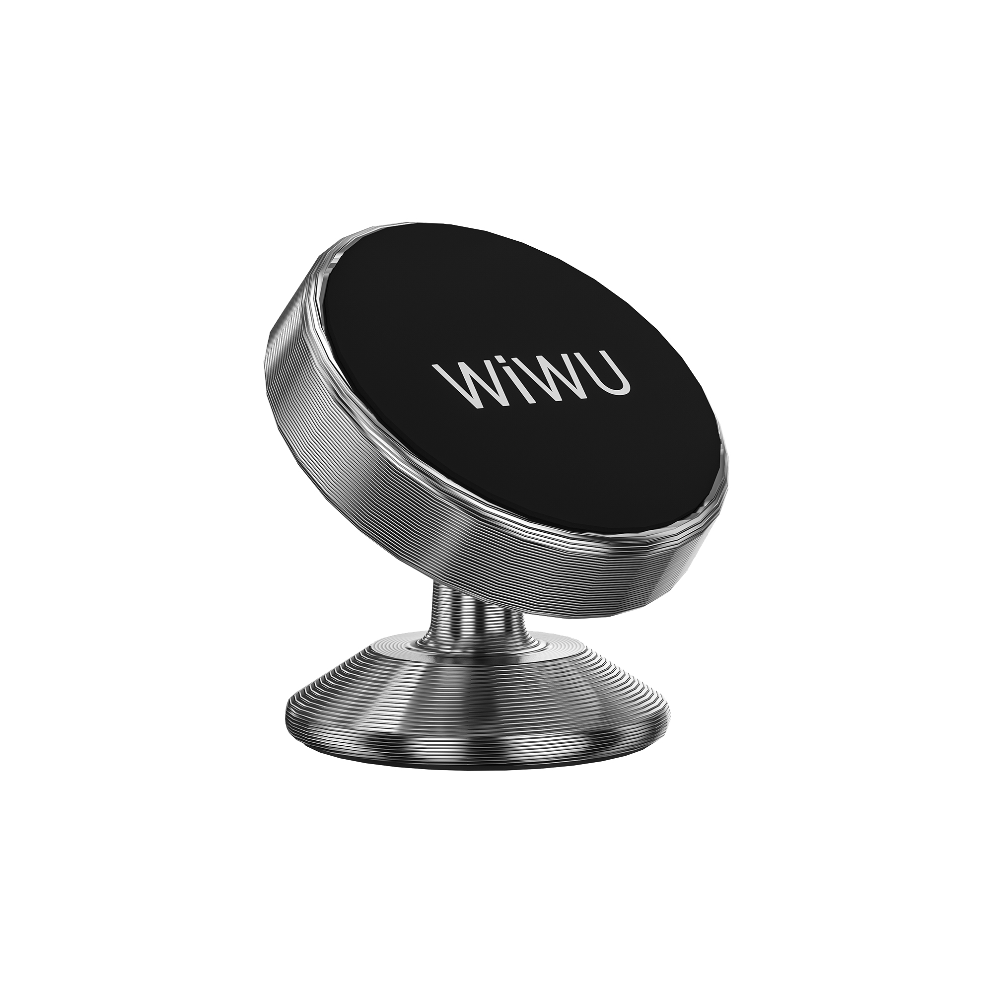 WiWU CH003 360 Degree Rotatable Magnetic Flat Floor Car Phone Holder - Best Prices