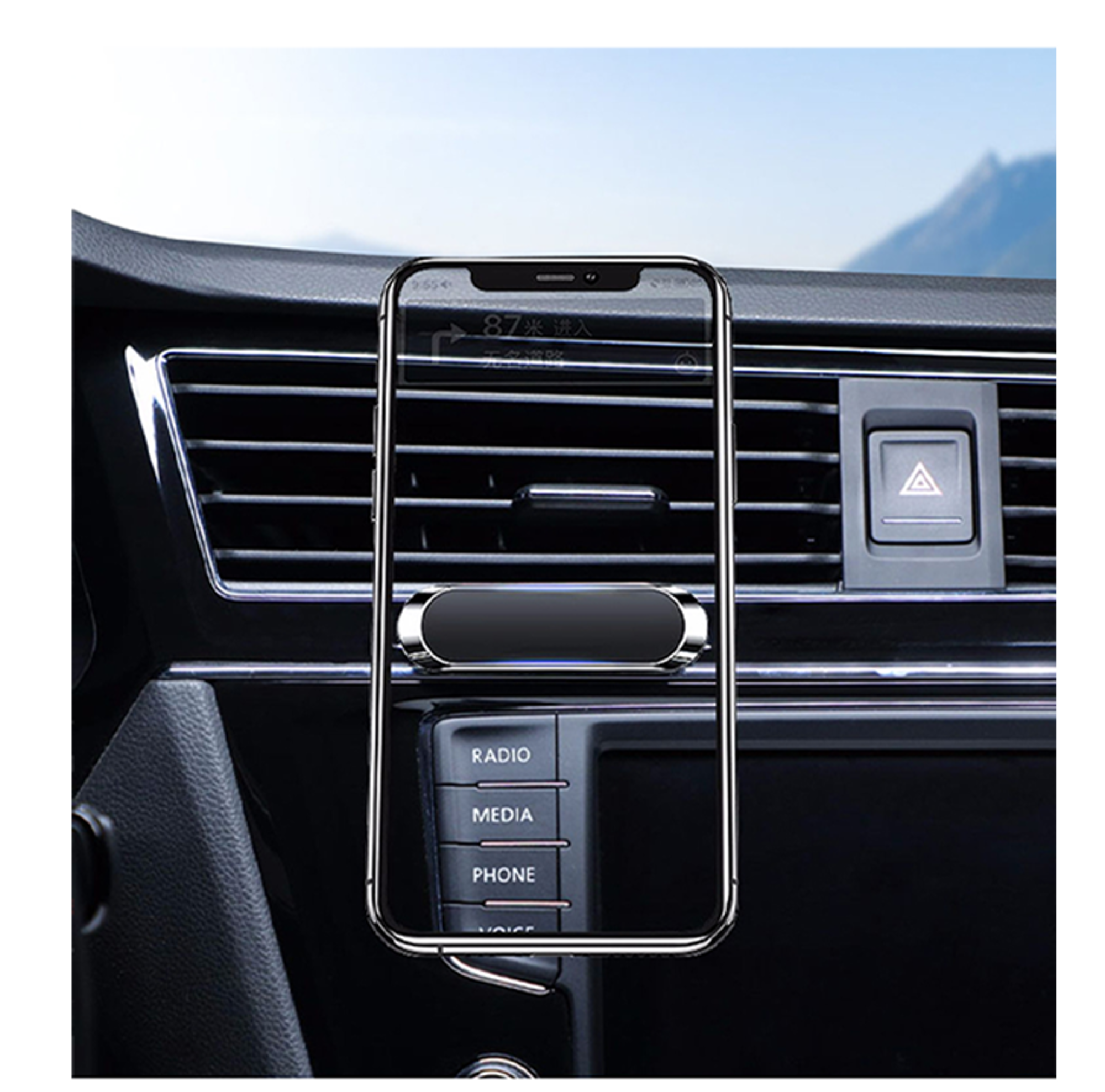 WiWU CH001 Magnetic Flat Floor Version Car Phone Holder - Best Prices