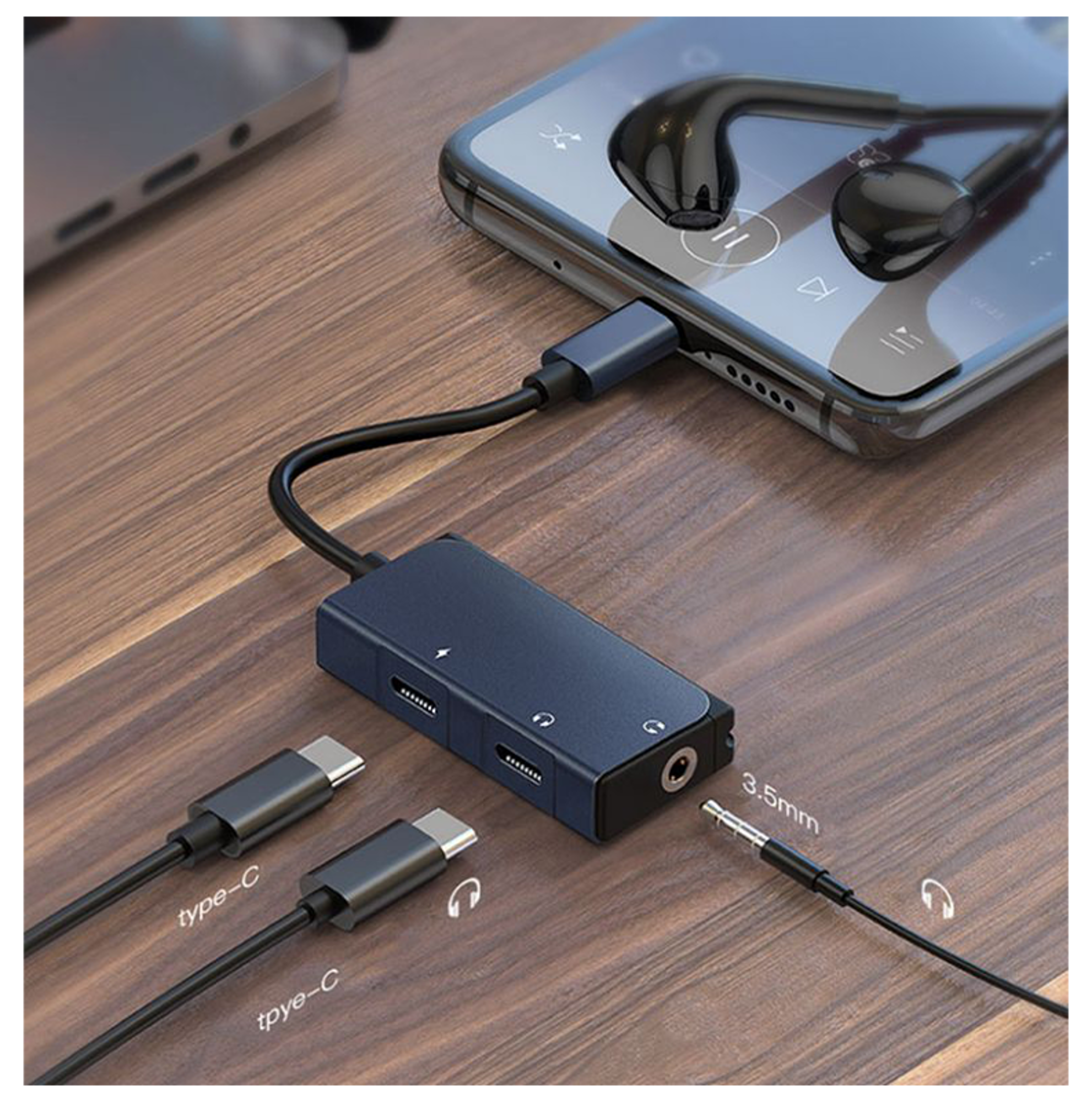 WiWU LT02 PRO Type C Audio Adapter - Best Prices