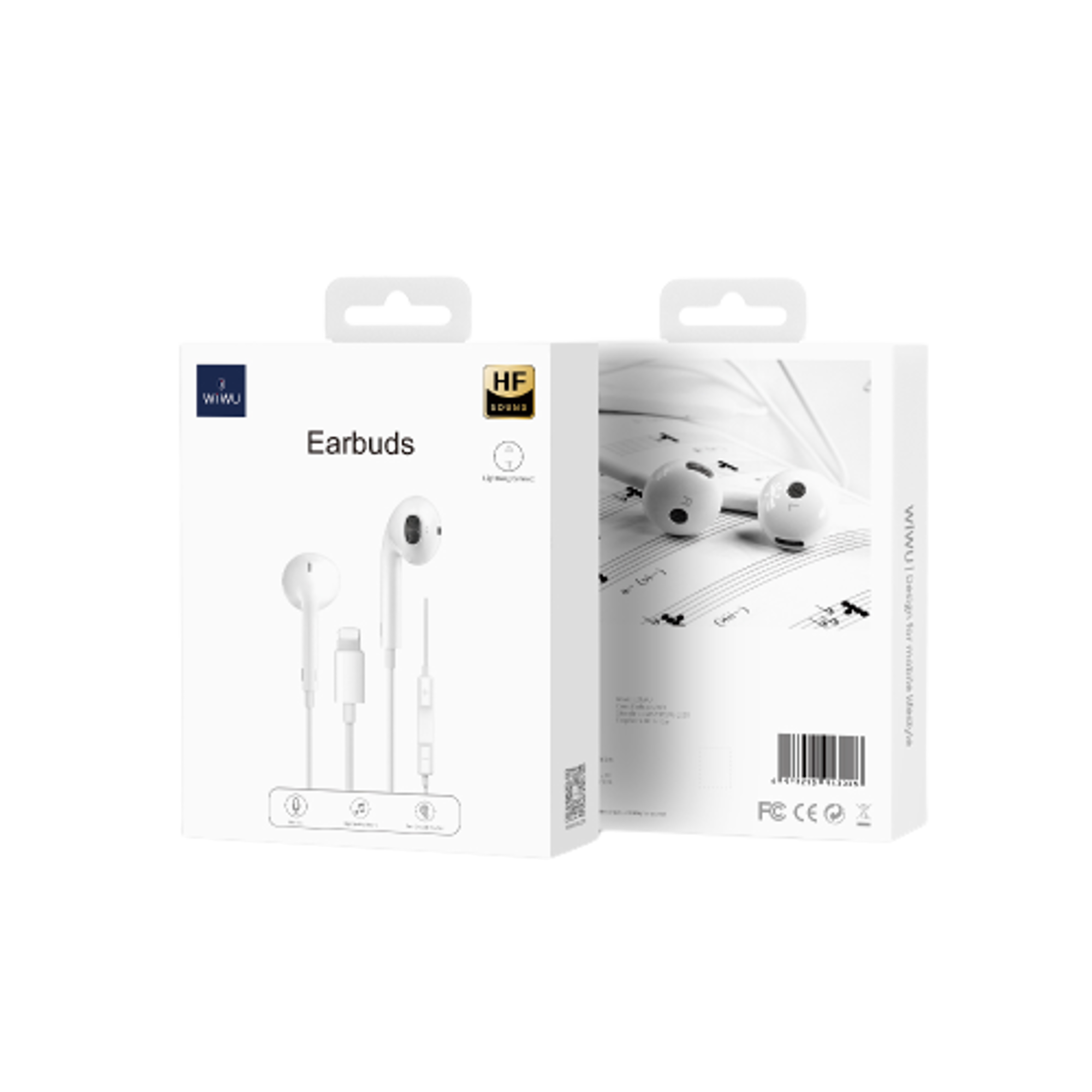 WiWU 302 Lightning Headphones 1m - Best Prices
