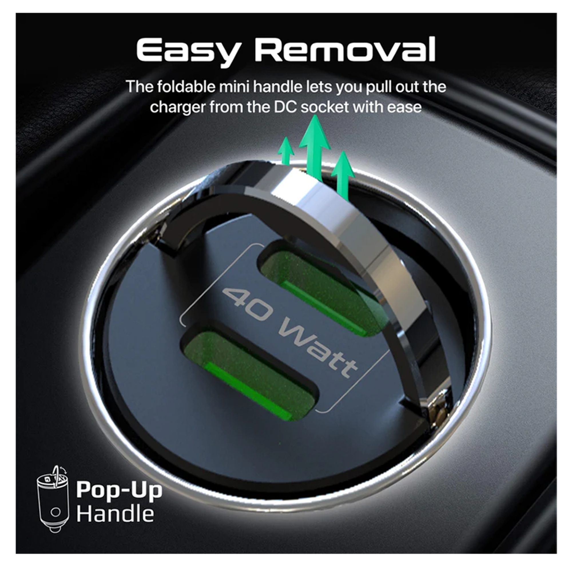 PROMATE RapidCharge™ 40W Car Charger with Dual USB-C Power Delivery Ports - Best Prices