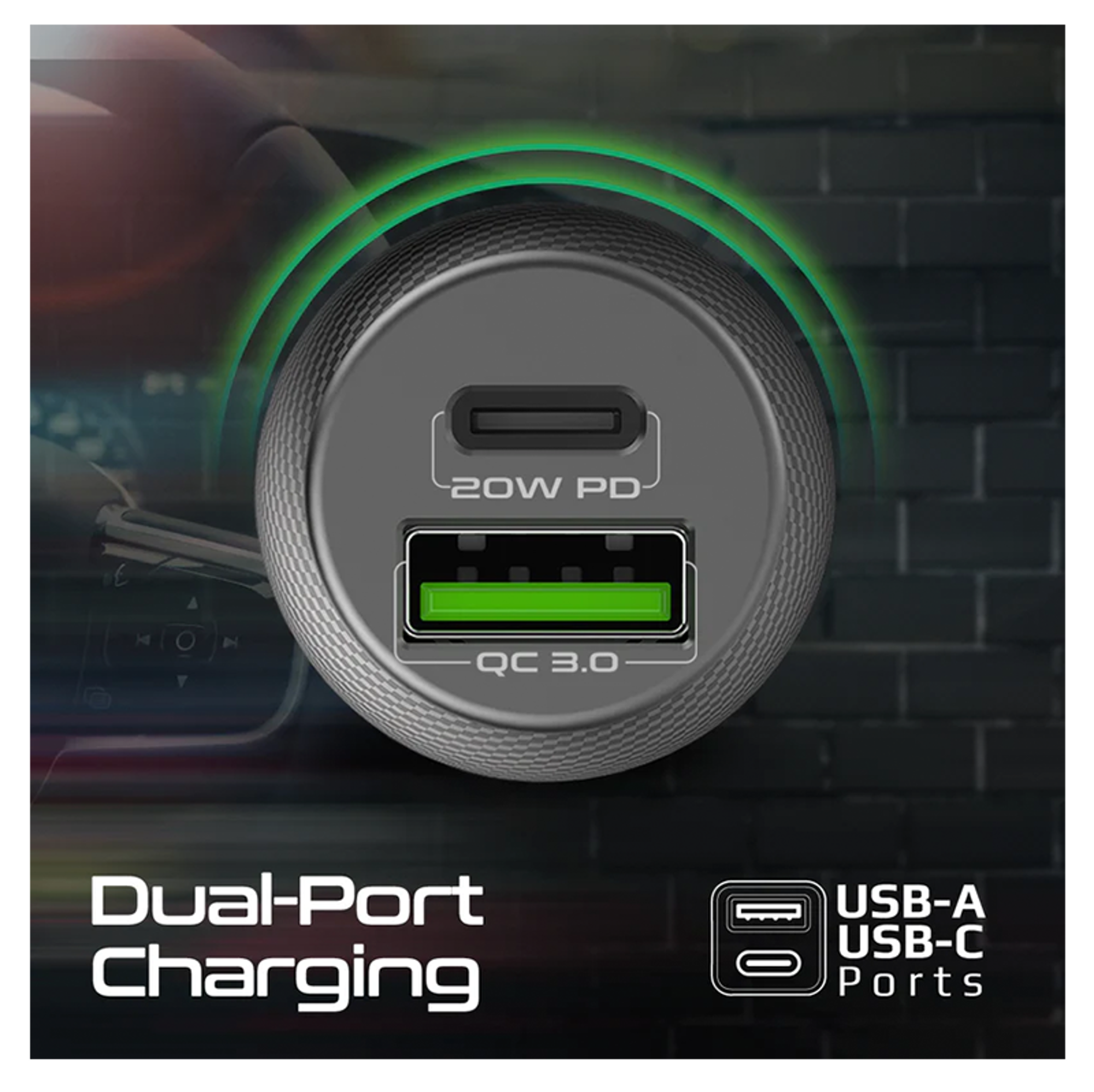 PROMATE 20W Quick Charging Mini Car Charger - Best Prices