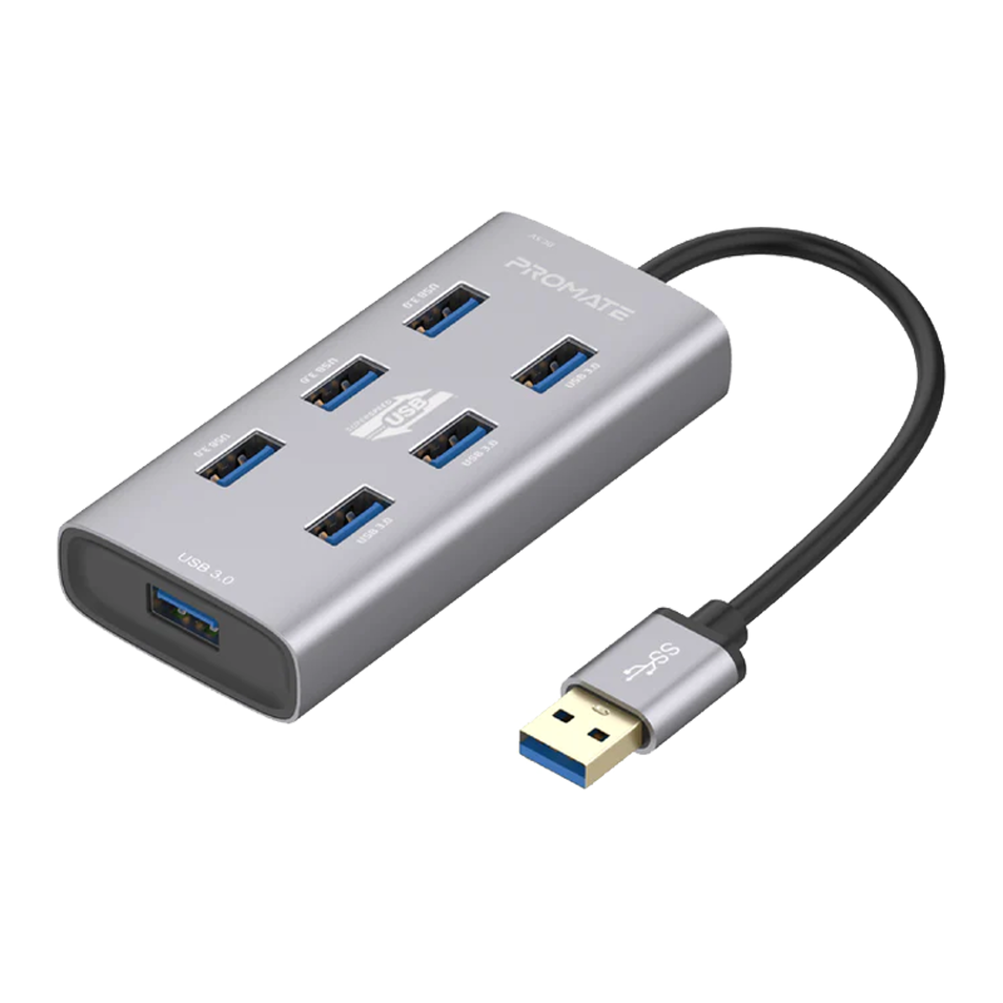 PROMATE 7 in 1 Ultra Compact Multiport Hub - Best Prices