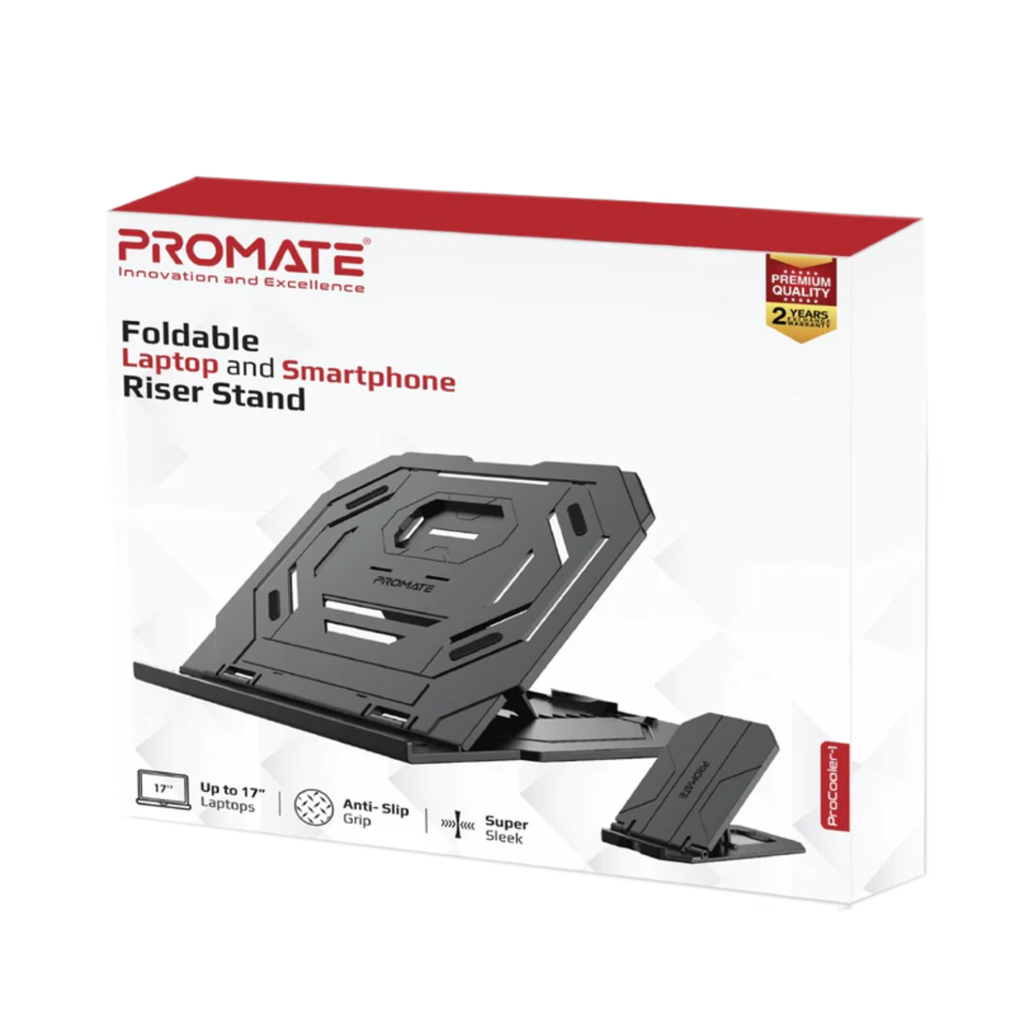 PROMATE Foldable Laptop and Smartphone Riser Stand - Best Prices