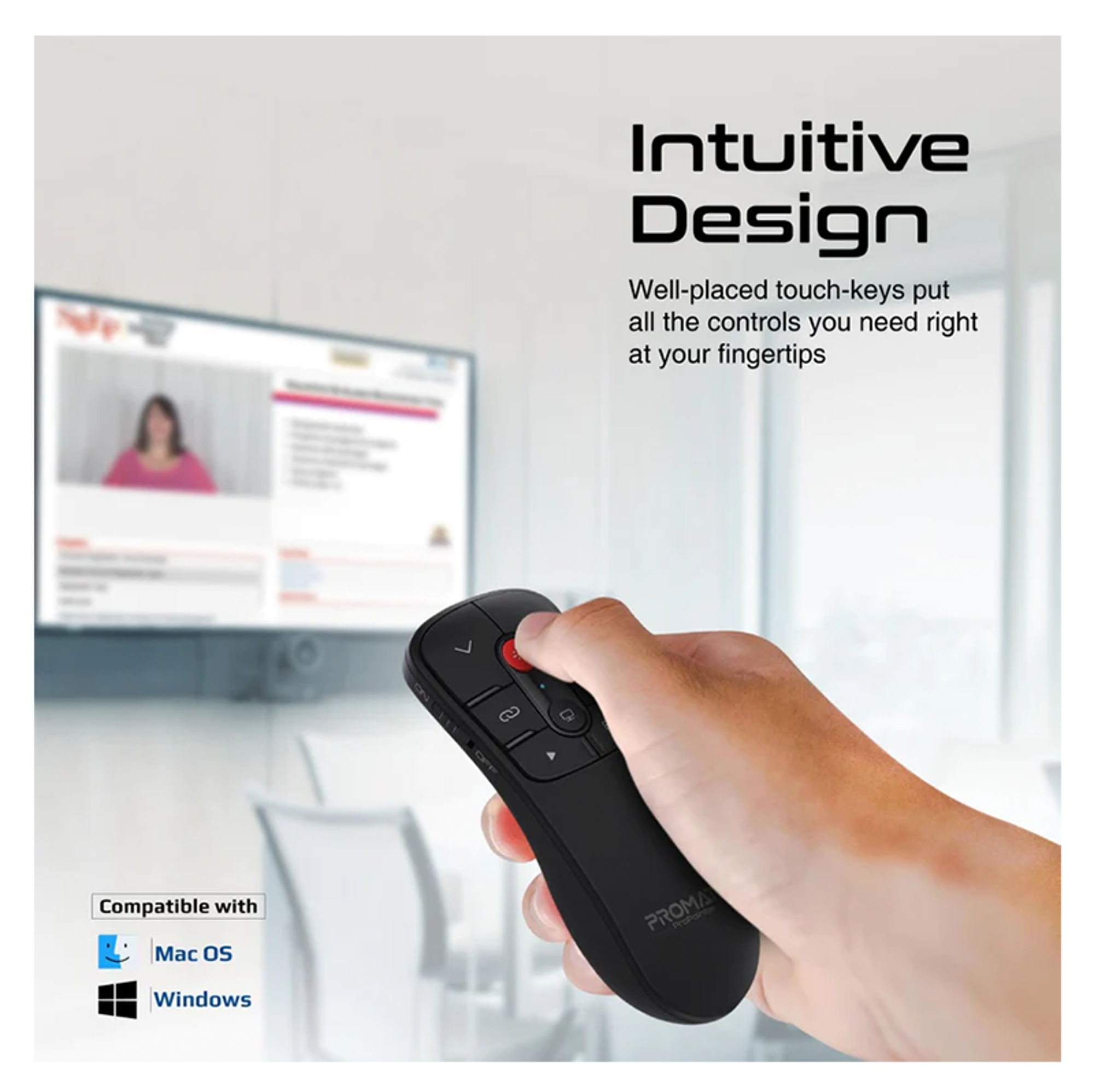PROMATE Universal Intuitive Wireless Presenter - Best Prices