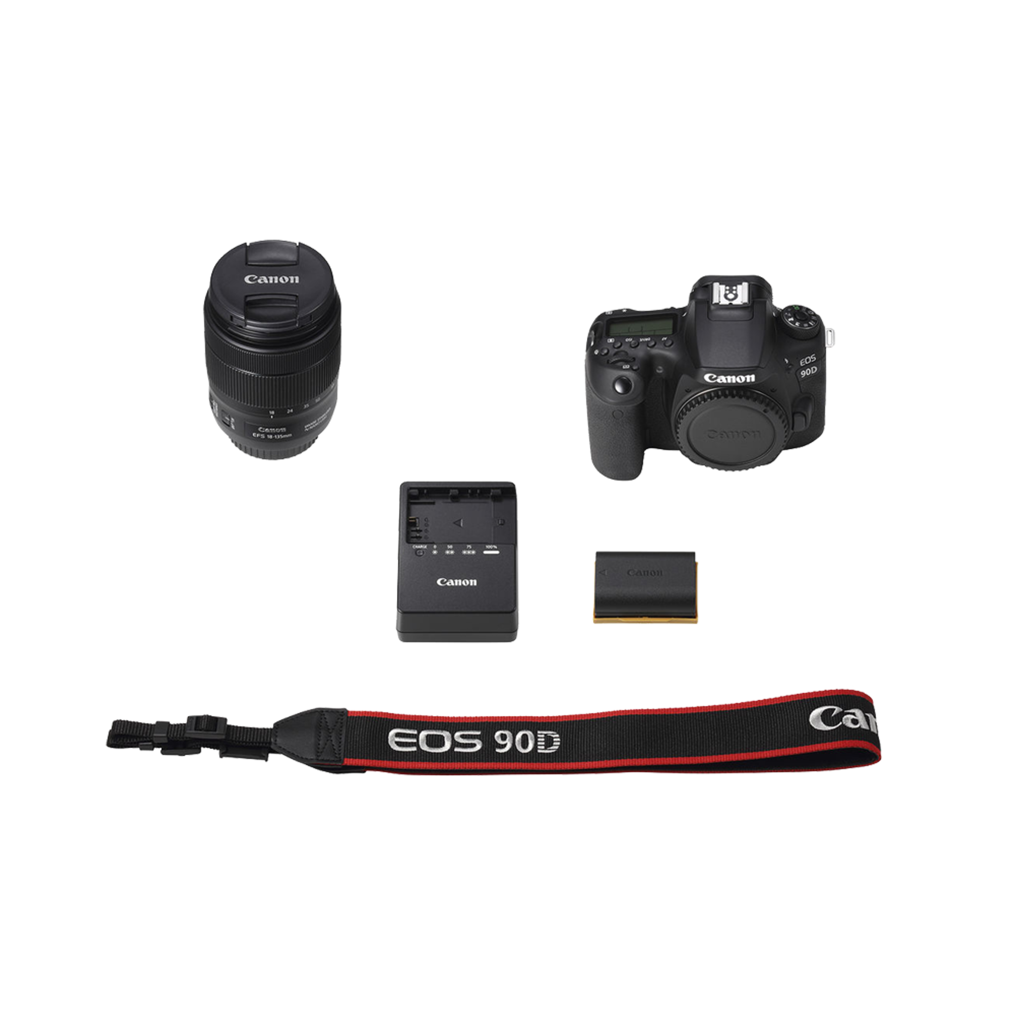 Canon EOS 90D DSLR Camera with 18-135mm Lens - Best Prices