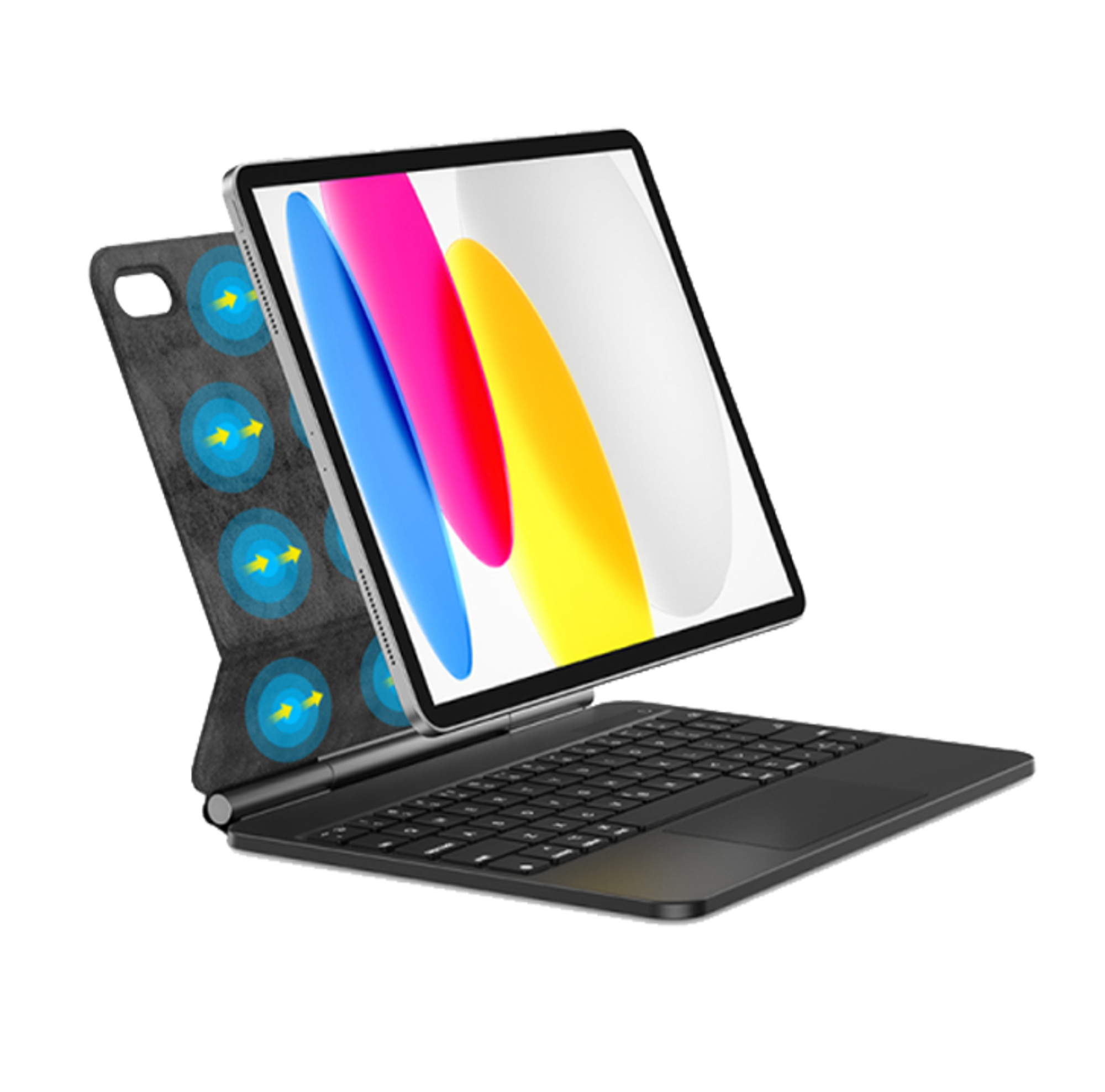 ويوو لوحة مفاتيح KX005 Magic  لجهاز الأيباد الجيل 10 - 10.9" - أفضل سعر