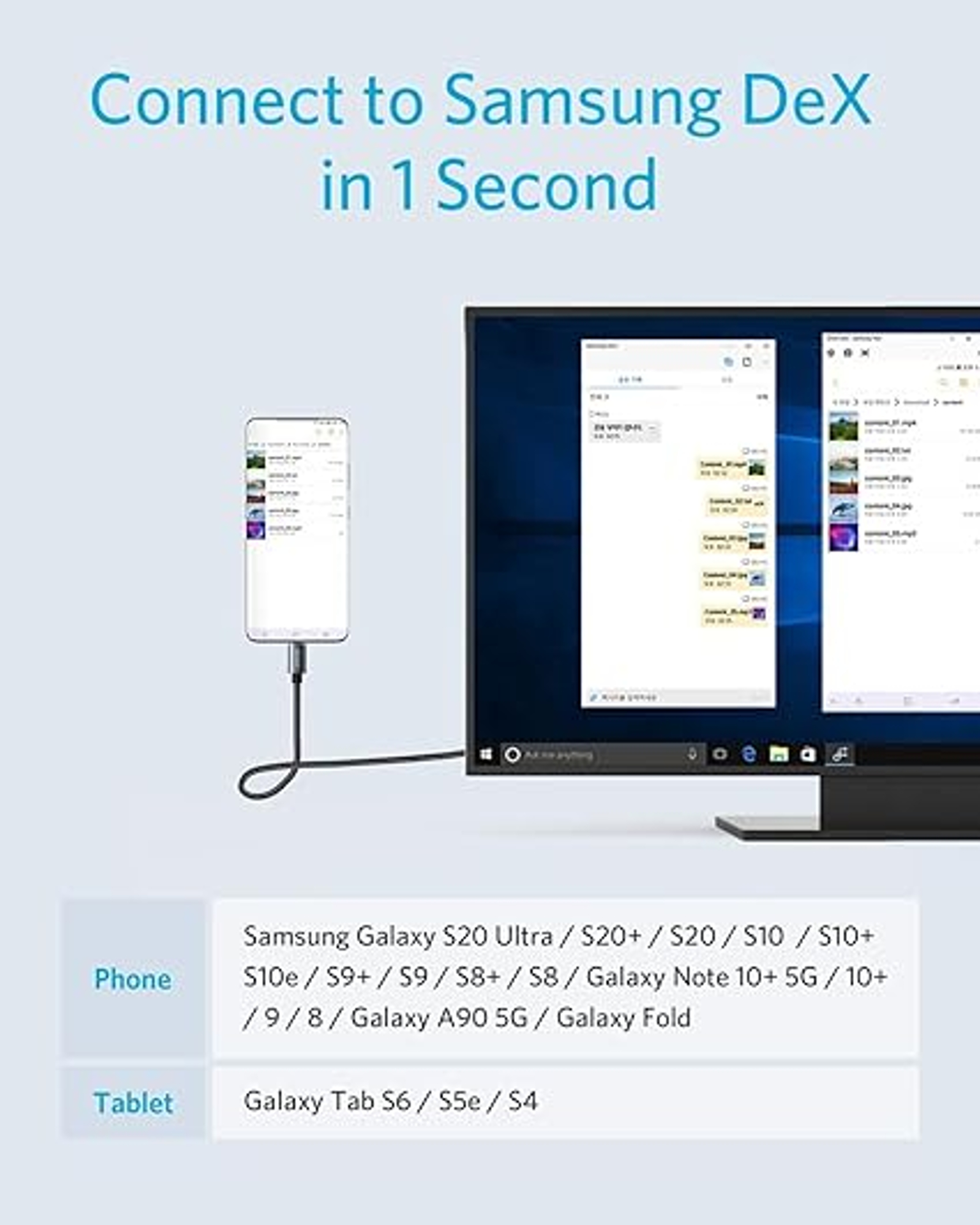أنكر كيبل تايب-سي إلى HDMI 4K بطول 1.8م - أفضل سعر