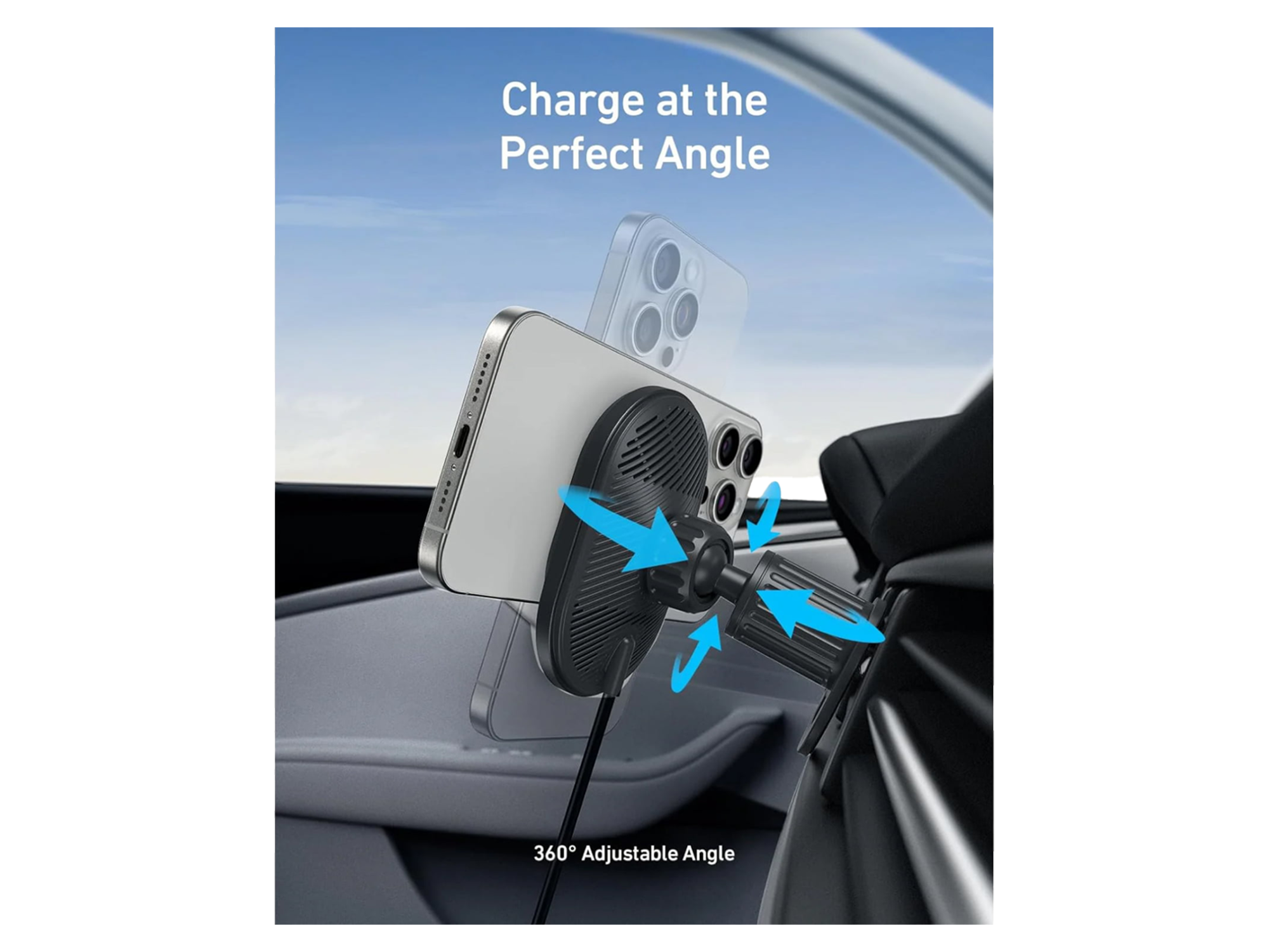 Anker MagGo Wireless Car Charger 15W - Best Prices