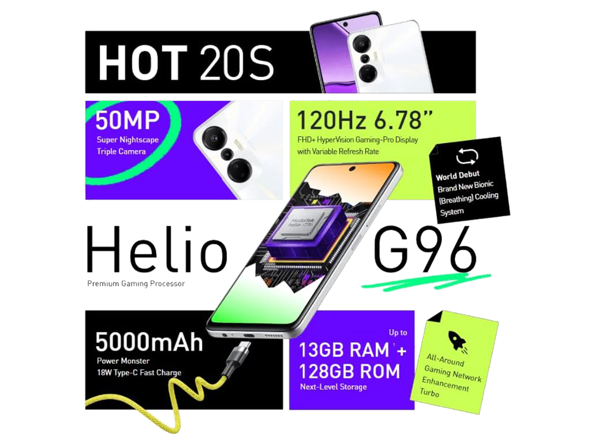انفنكس هوت 20 اس - أفضل سعر انفنكس هوت 20 اس - أفضل سعر