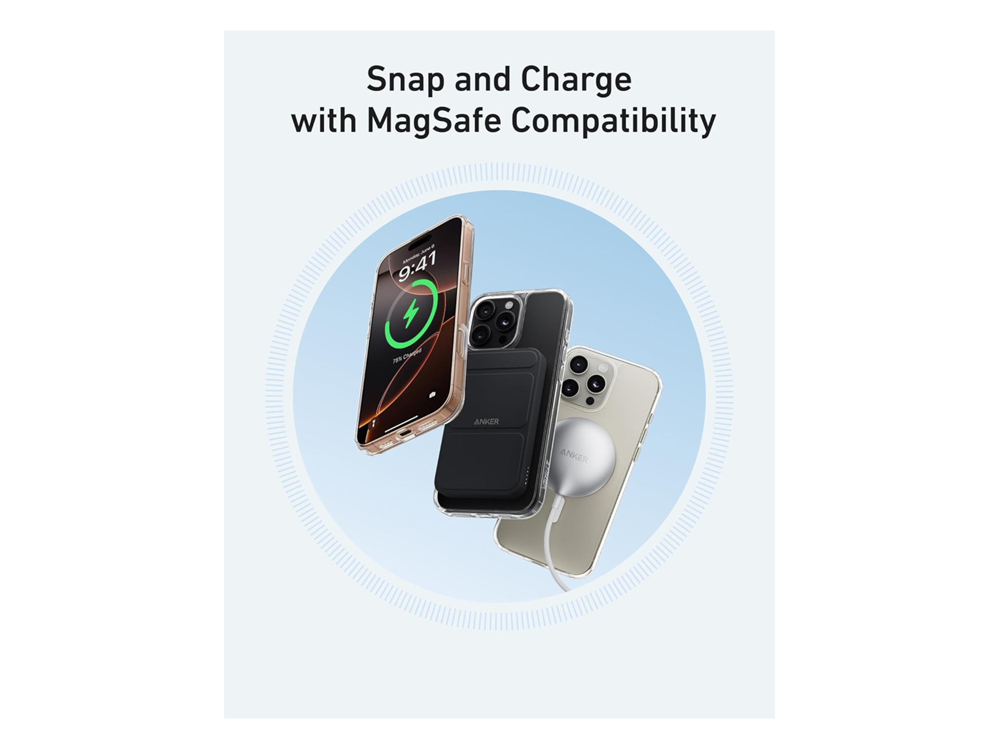 Anker MagGo Clear Magnetic Phone Case for iPhone 16 Pro Max - Best Prices