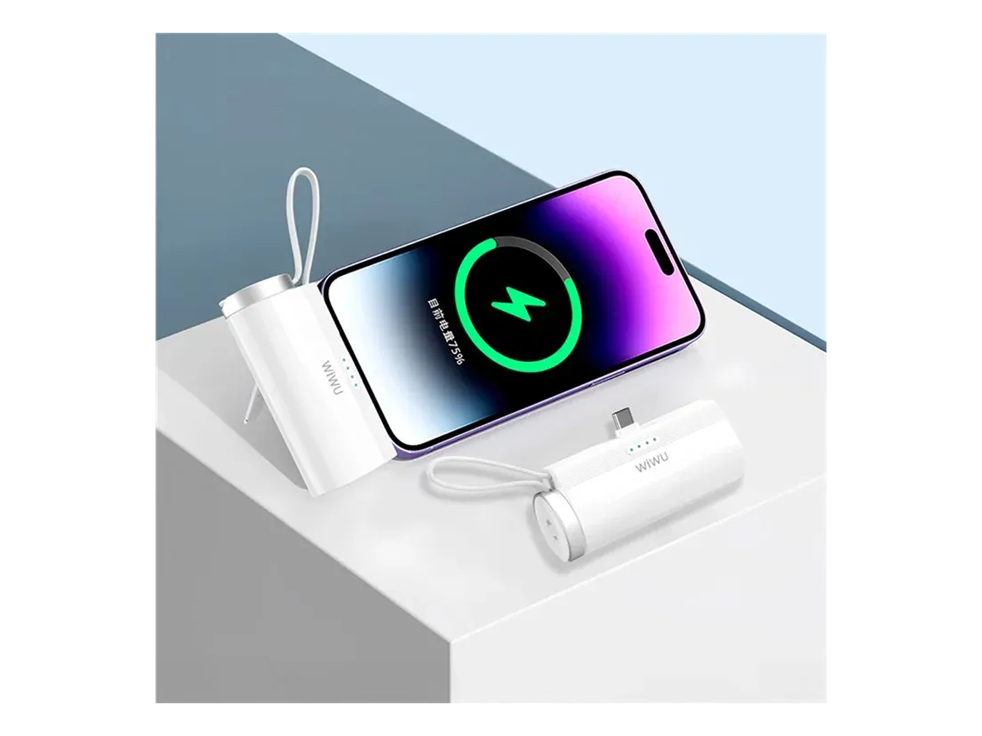 ويوو Wi-W026 باوربانك كبسولة 2 في 1 - أفضل سعر