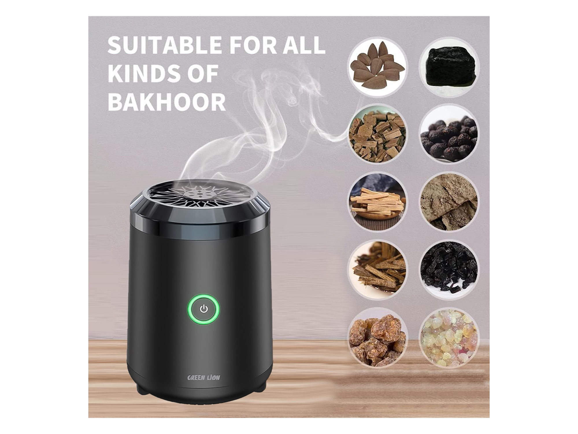 Green Lion Mini Bakhour 2 - Best Prices