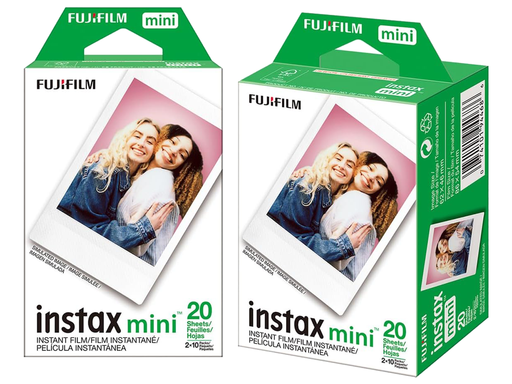 Fujifilm Instax Mini Film 2-Pack (20 Sheets) - Best Prices