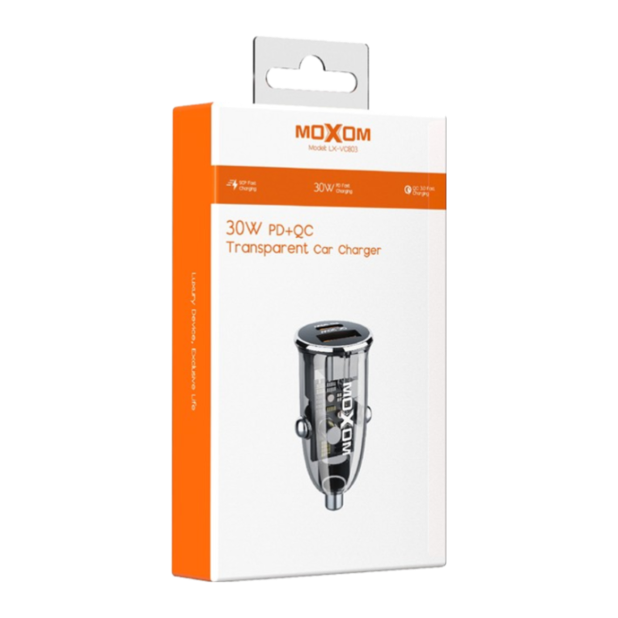 Moxom LX-VC803 Transparent Car Charger - Best Prices