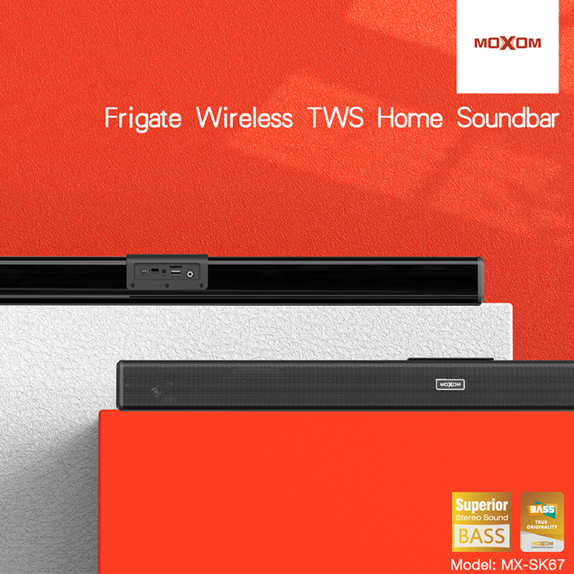 Moxom MX-SK67 Frigate Wireless Home Soundbar - Best Prices