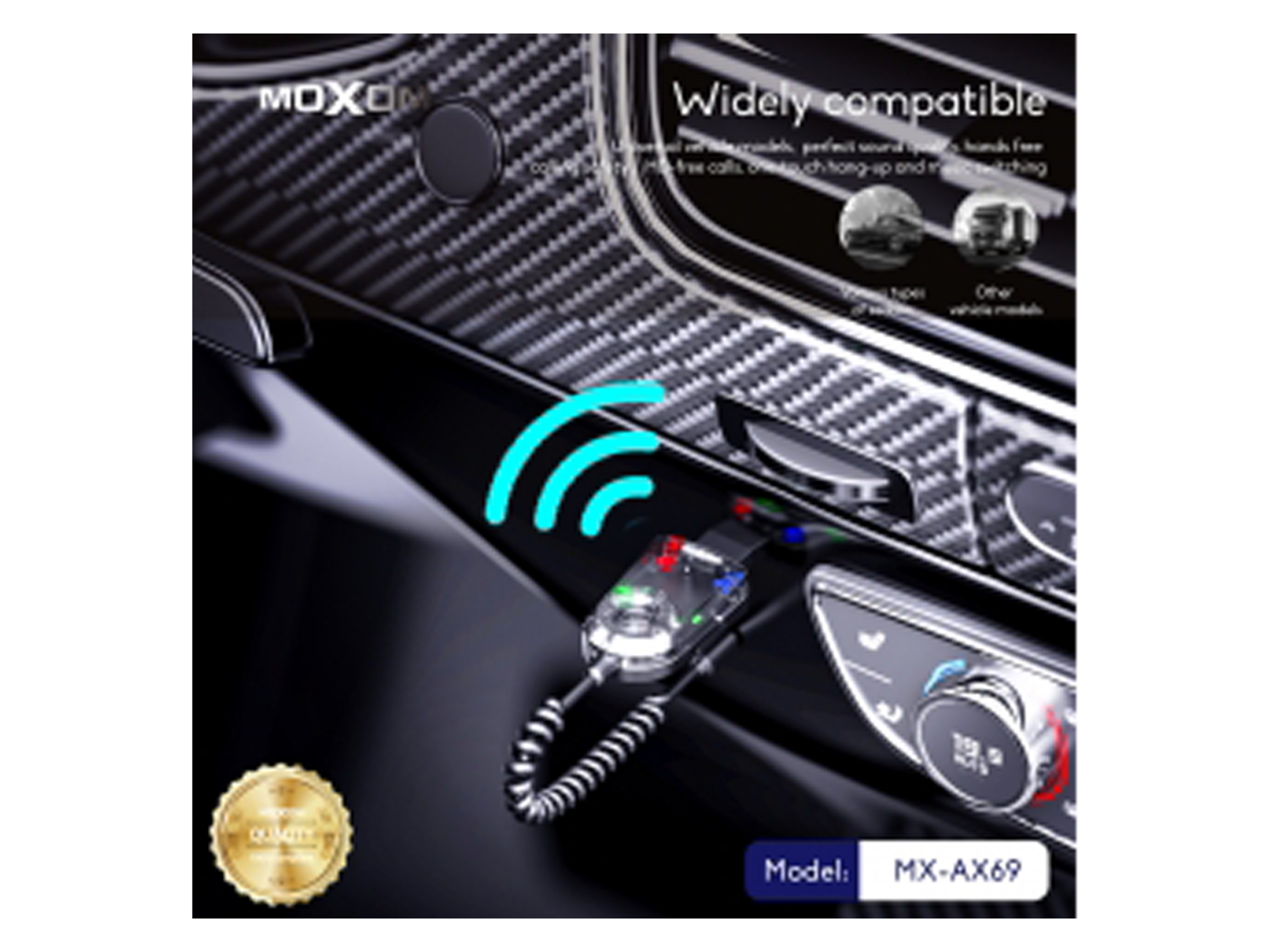 Moxom MX-AX69 Car Wireless Receiver - Best Prices