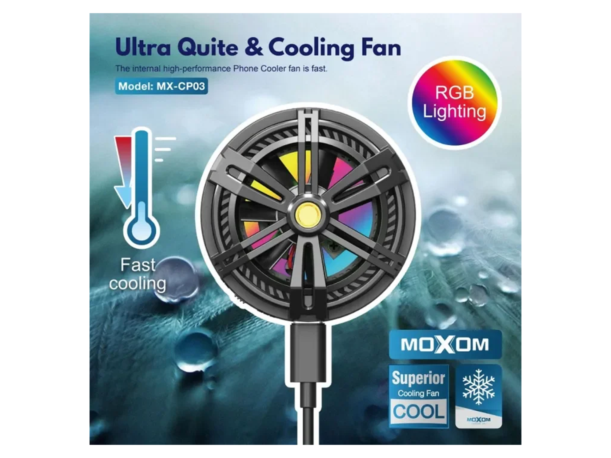 Moxom MX-cp03 Magnetic Phone Cooler - Best Prices