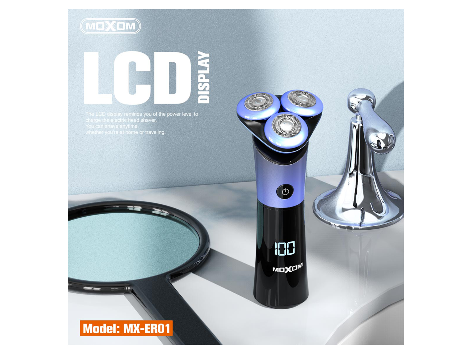 Moxom  MX-ER01 Elite LCD Electric Shaver - Best Prices