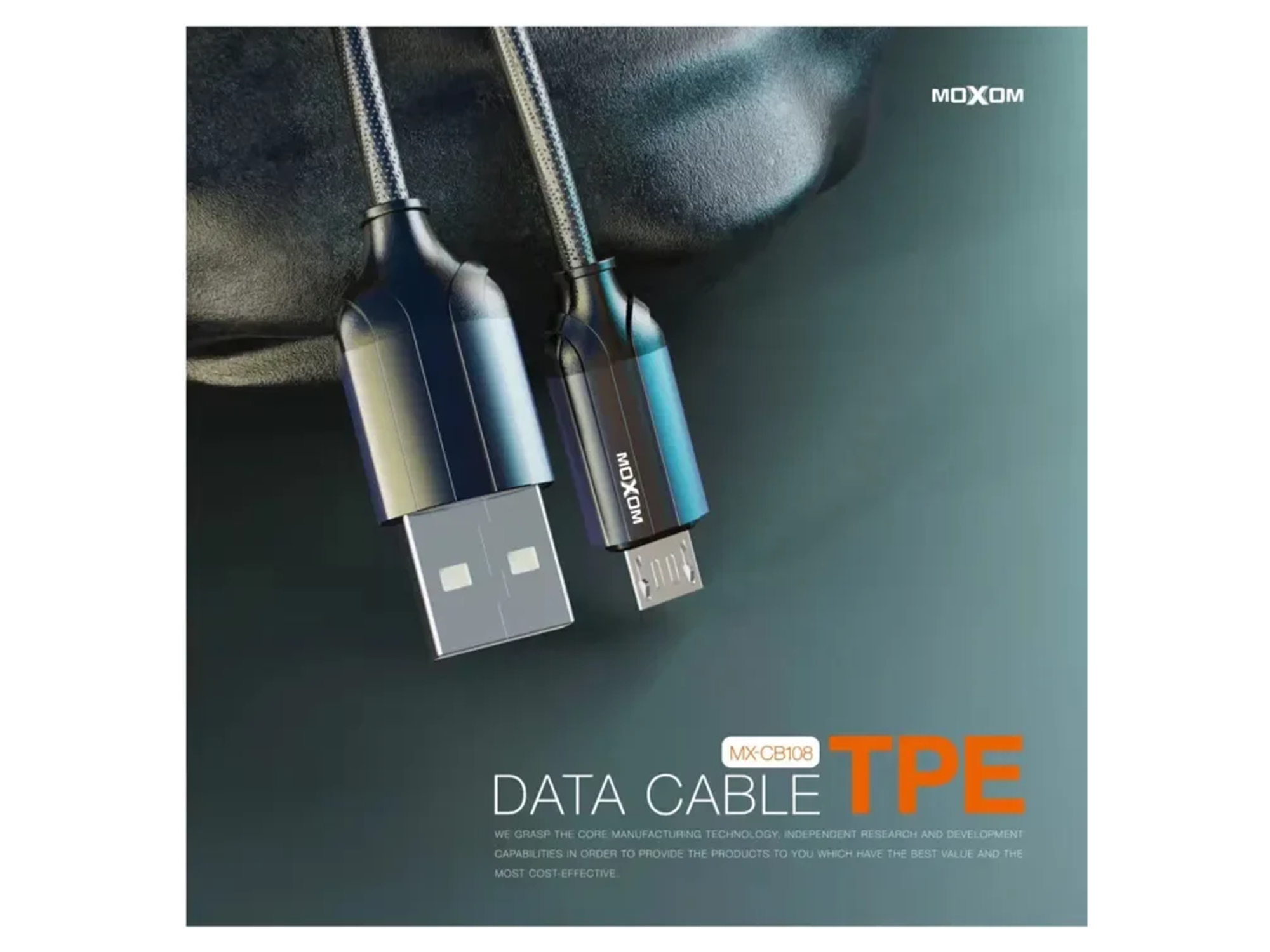 موكسوم MX-CB108 TPE كيبل بيانات يو اس بي الى تايب سي - أفضل سعر