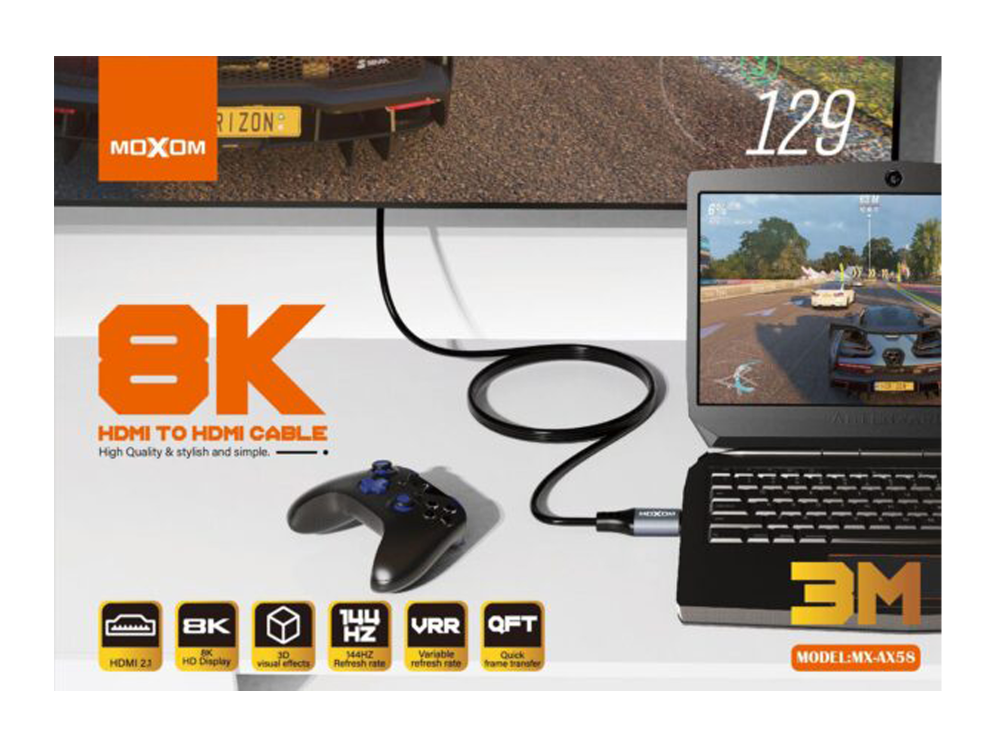 موكسم MX-AX58 8k اتش دي ام اي الى اتش دي ام اي - أفضل سعر