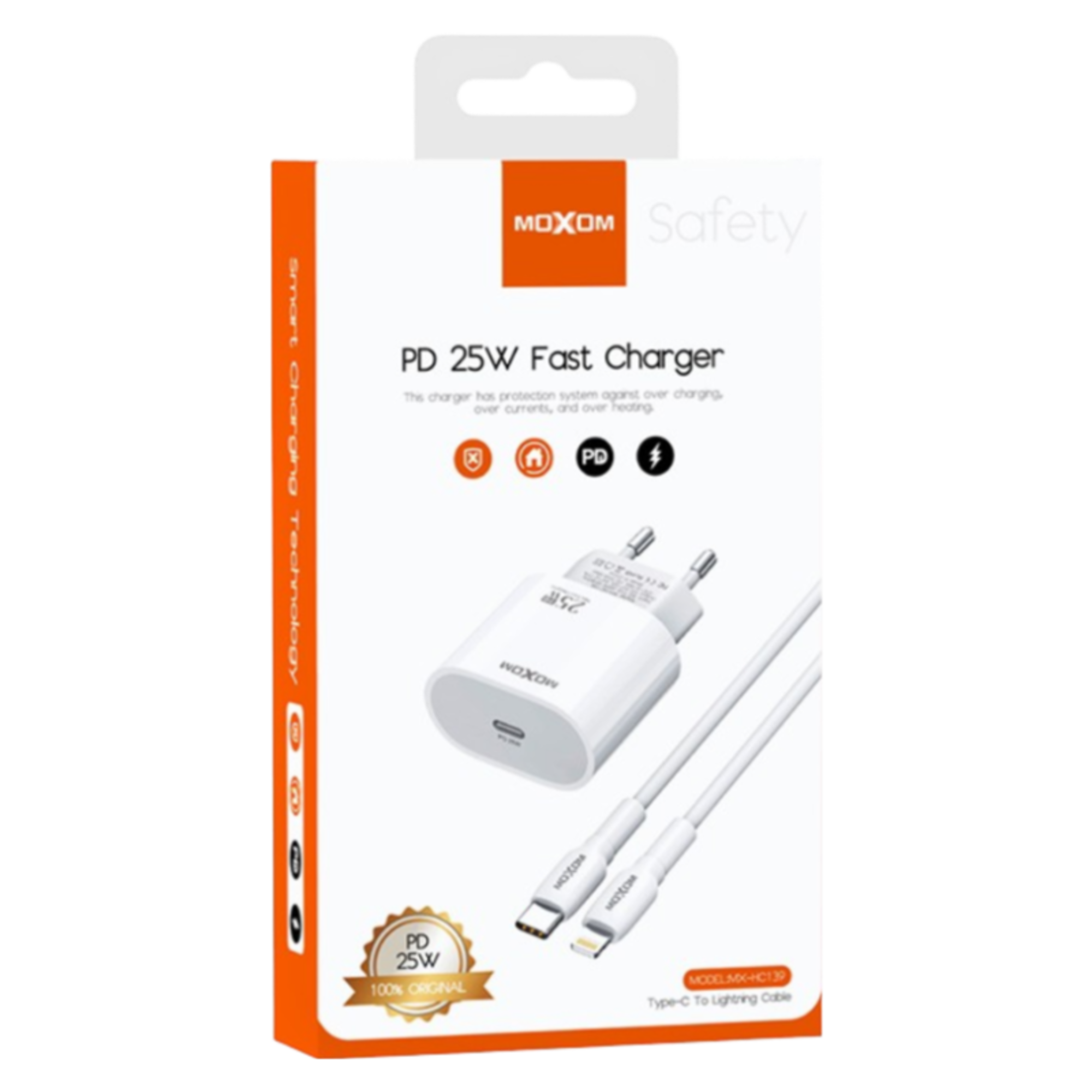 Moxom MX-HC139 Lightning Fast Charger 25W - Best Prices