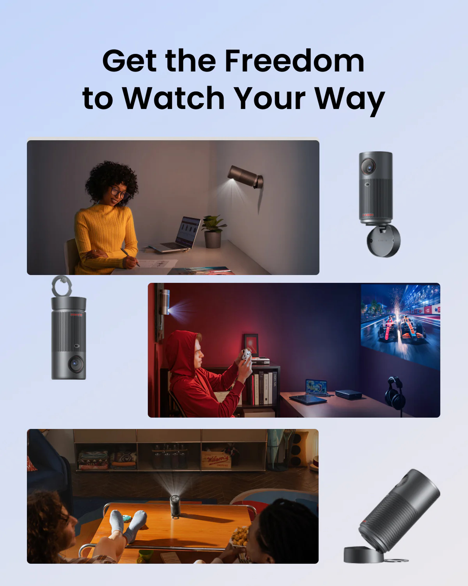 Nebula Capsule Air 2 Golden Projector - Best Prices