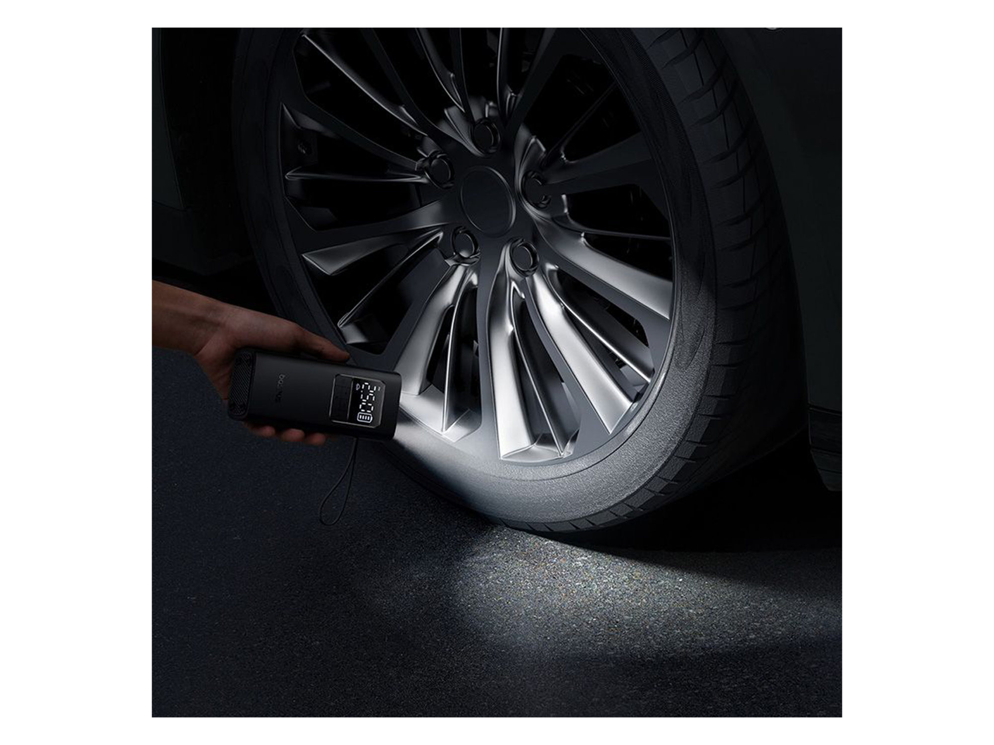 Baseus SuperMini Pro Series Wireless Car Inflator-Baseus SuperMini Pro Series Wireless Car Inflator-null