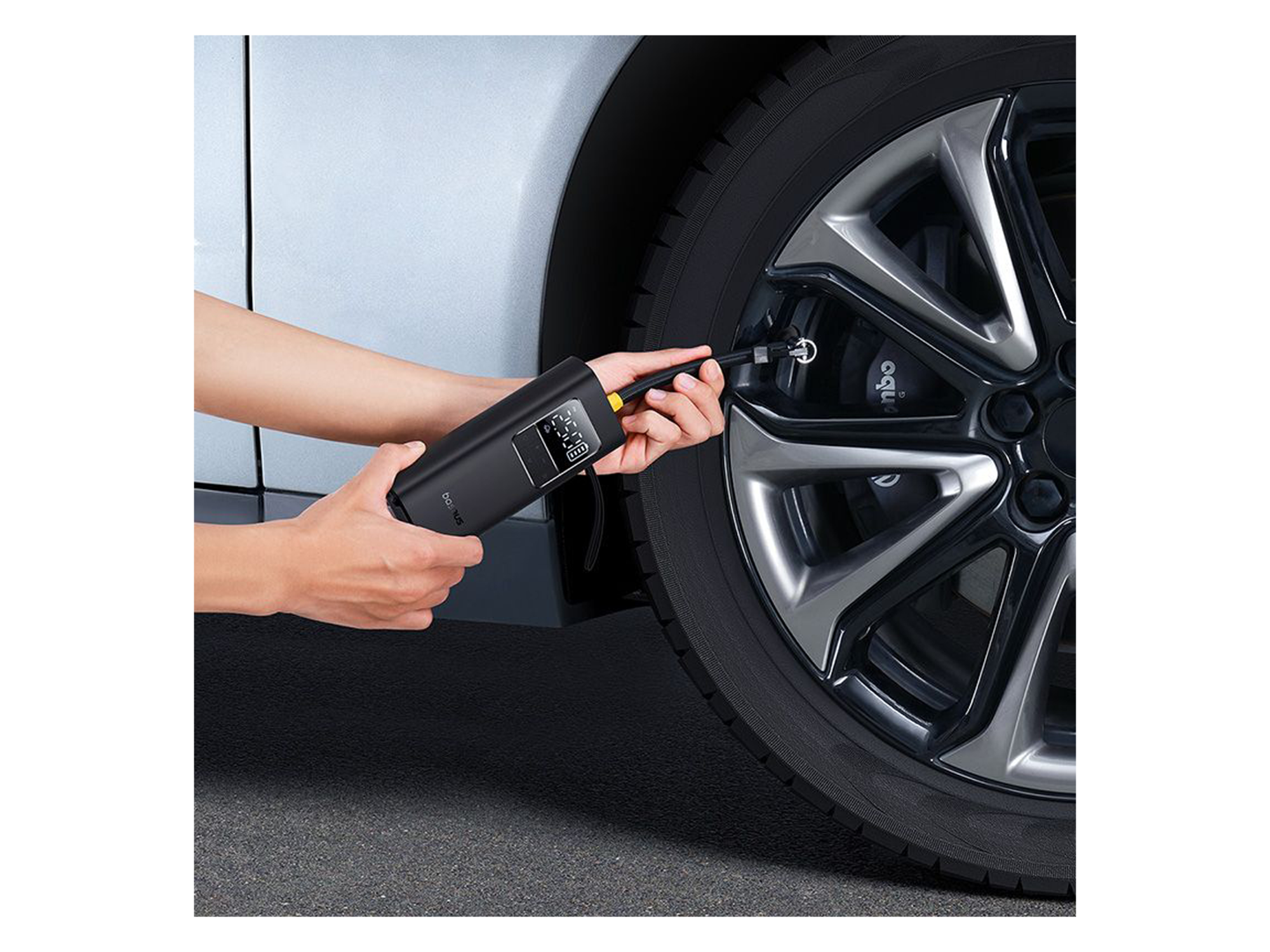 Baseus SuperMini Pro Series Wireless Car Inflator-Baseus SuperMini Pro Series Wireless Car Inflator-null