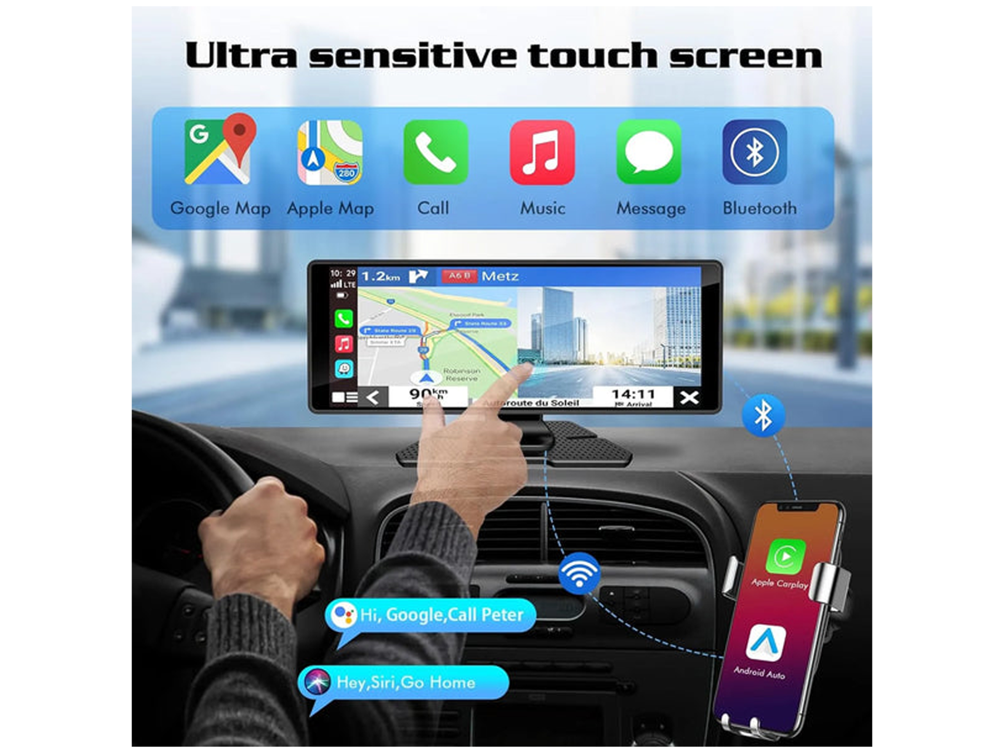 Smart Car Screen With the highest specifications and features 10.26" - Best Prices