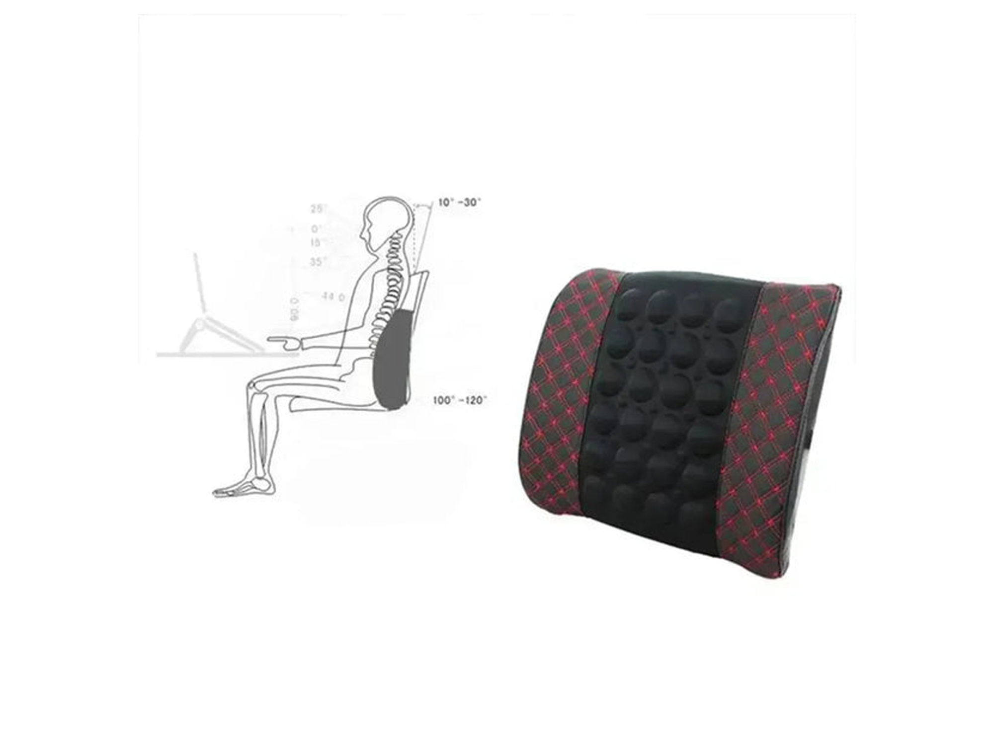 Electric Lower Back Massage Cushion - Best Prices