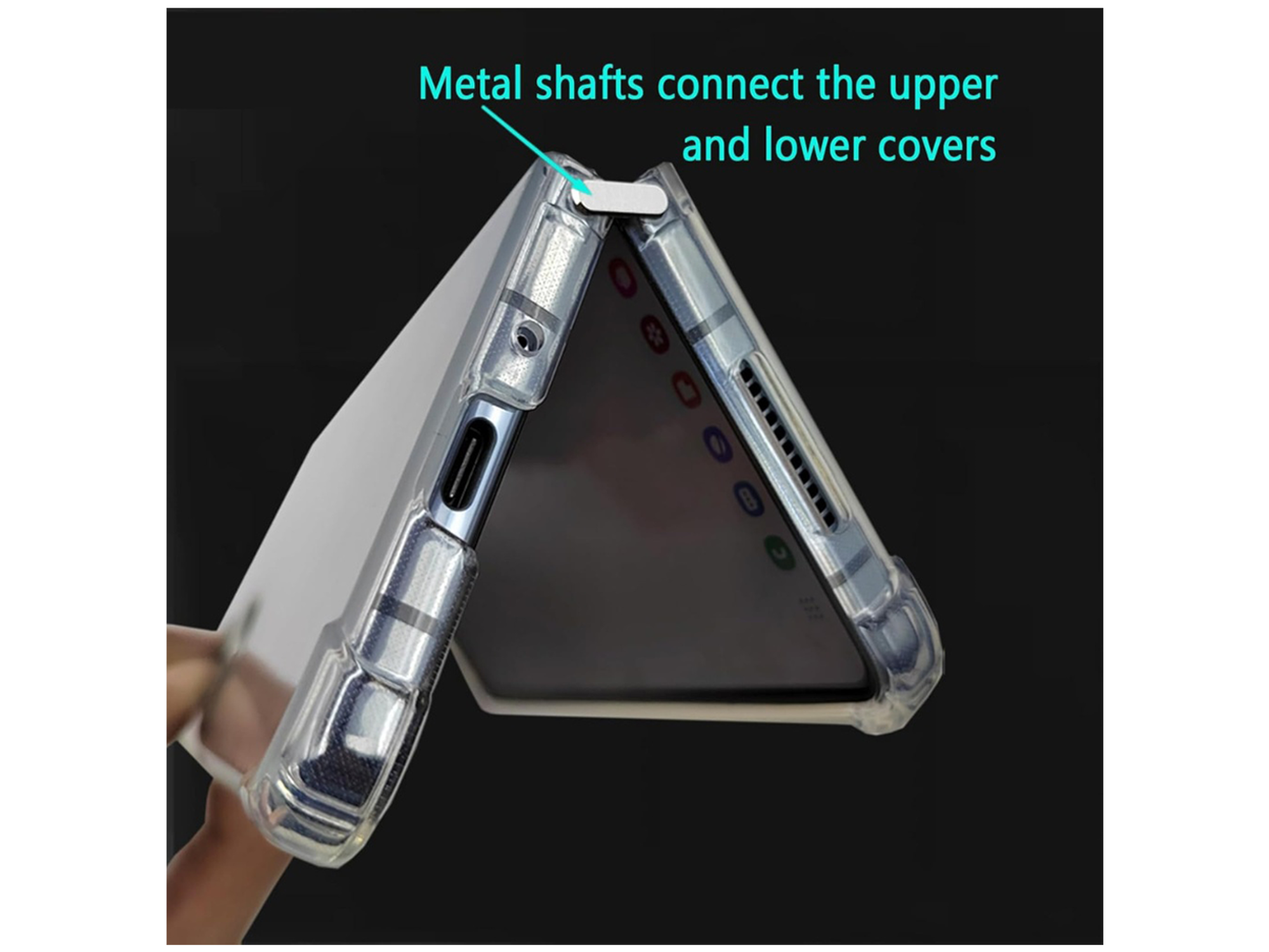 J-Case Samsung Z Fold 6 Clear Case - Best Prices