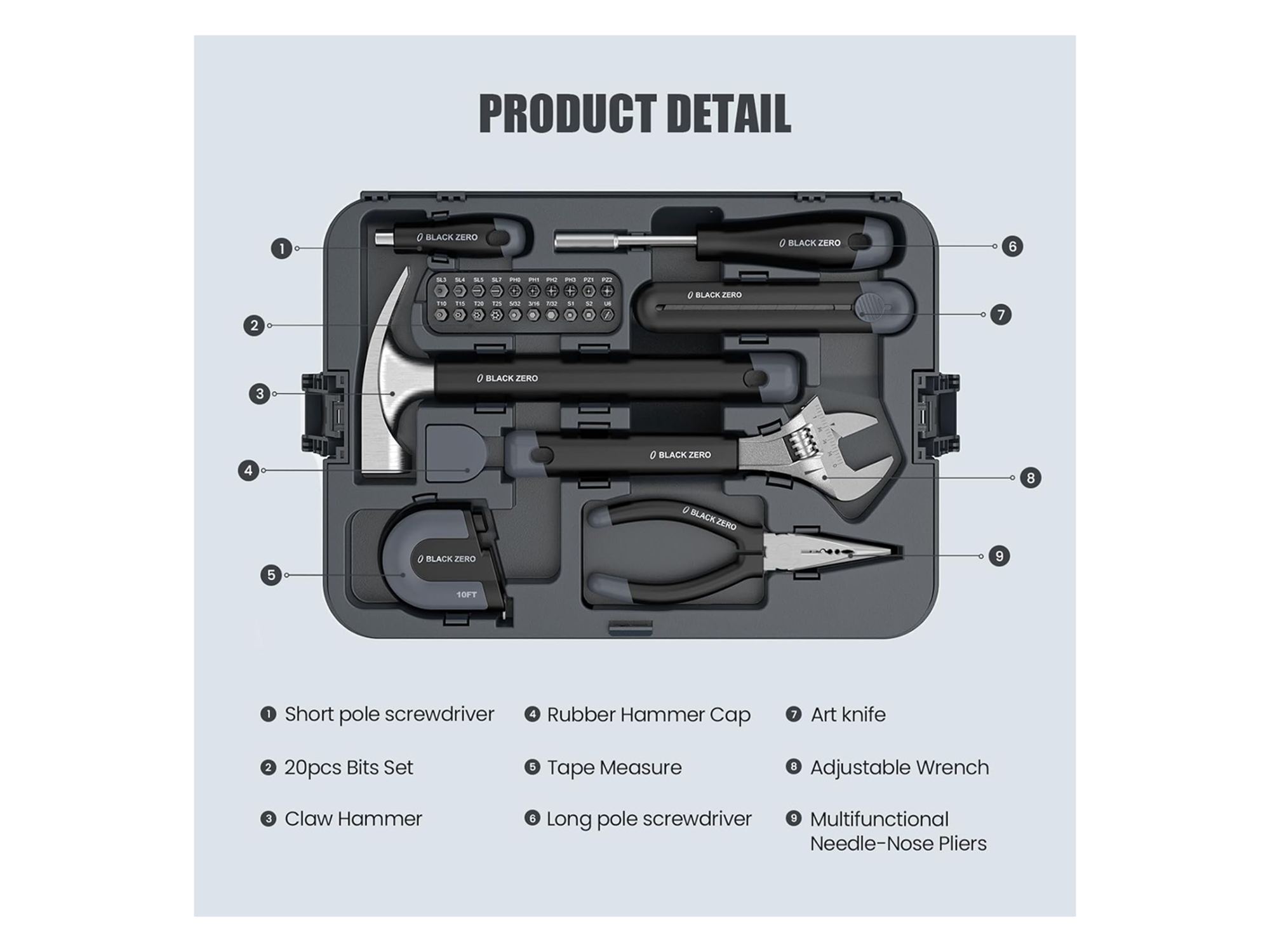 Black Zero Tool Box Set - Best Prices