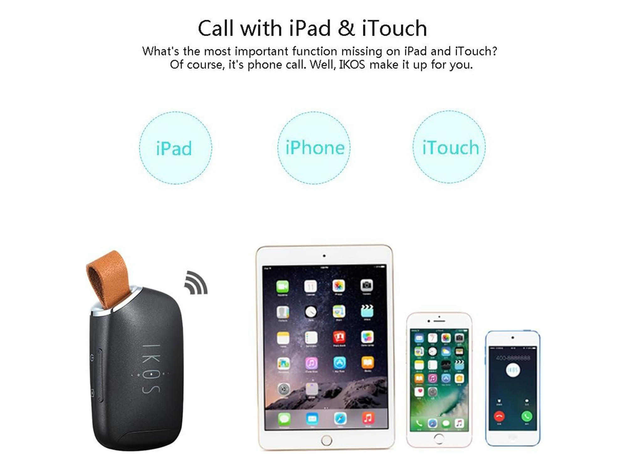 IKOS Bluetooth Active SIM Adapter - Best Prices