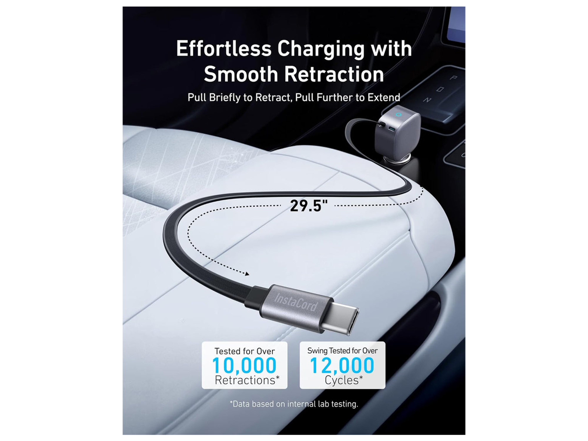 أنكر نانو شاحن سيارة(75 واط، منفذ USB-C، كيبل USB-C قابل للسحب مدمج) - أفضل سعر
