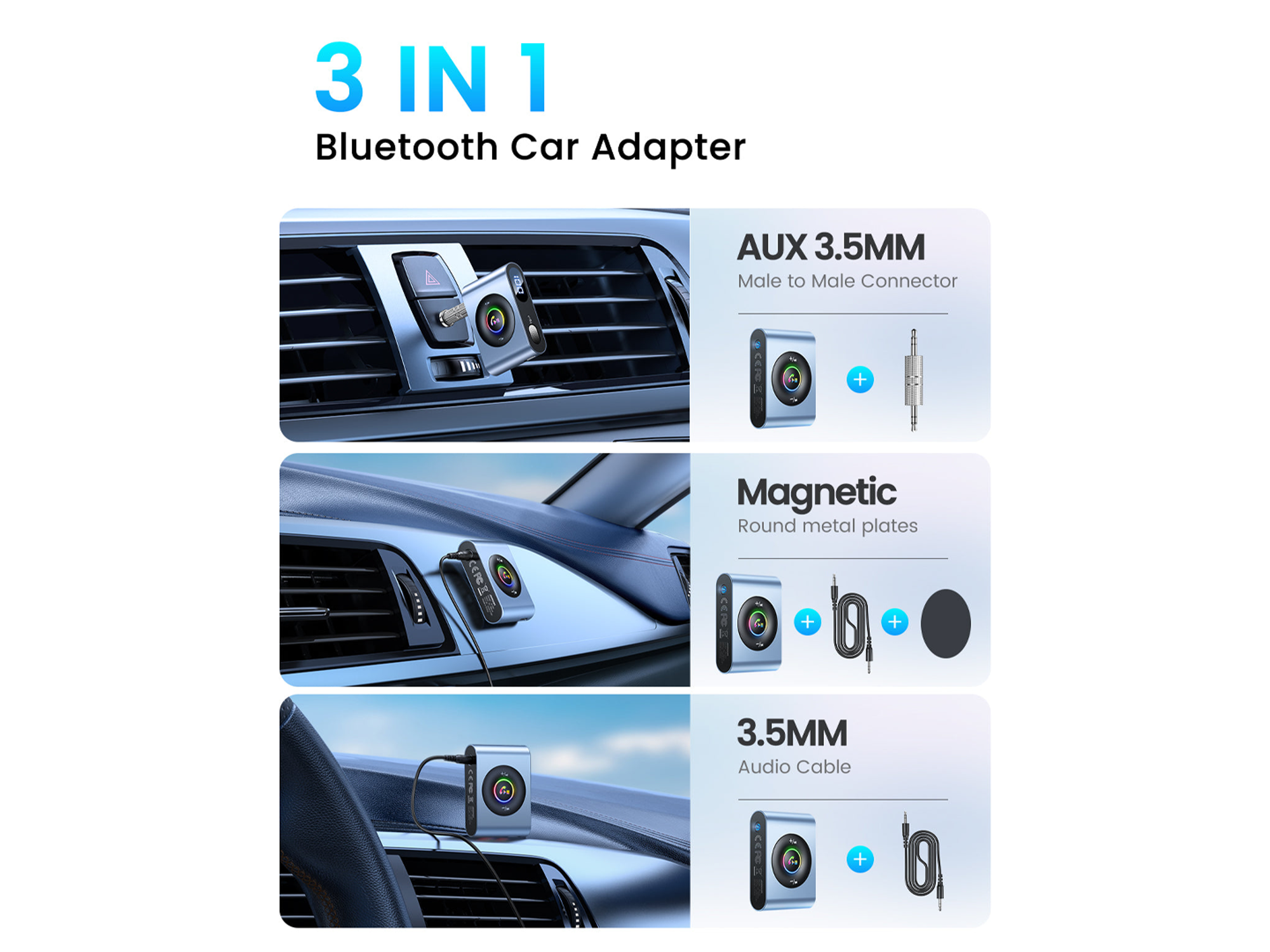 JOYROOM JR-CB1 Bluetooth Wireless Receiver for Car Stereo - Best Prices